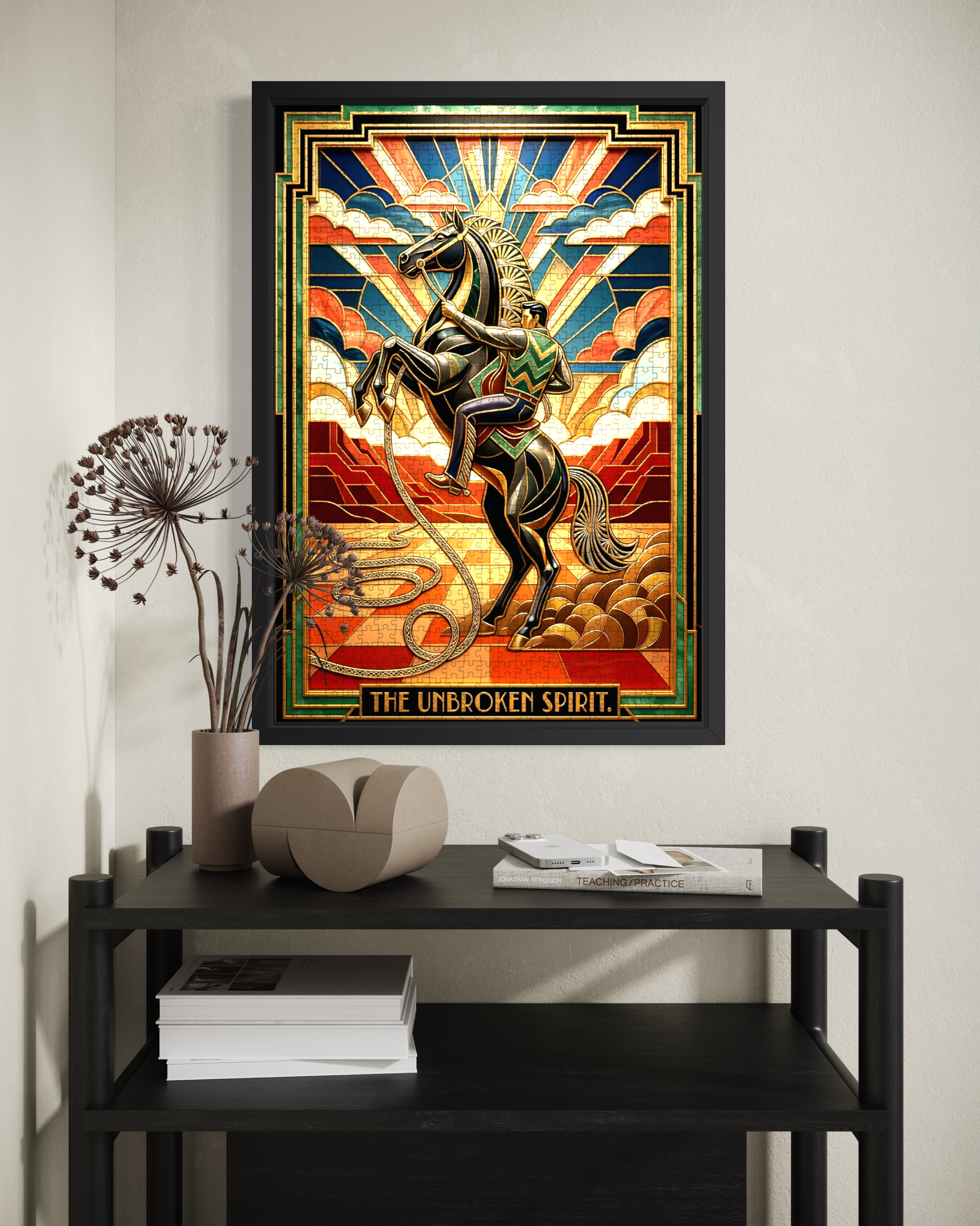 The Unbroken Spirit — Art Deco Horse Puzzle (1000 pcs) | DAILE