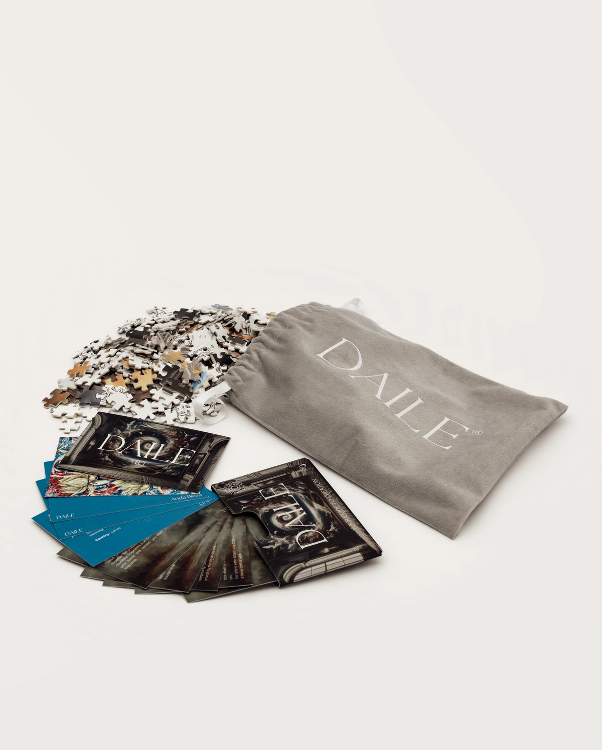 DAILE Mini set contents laid out #set:mini