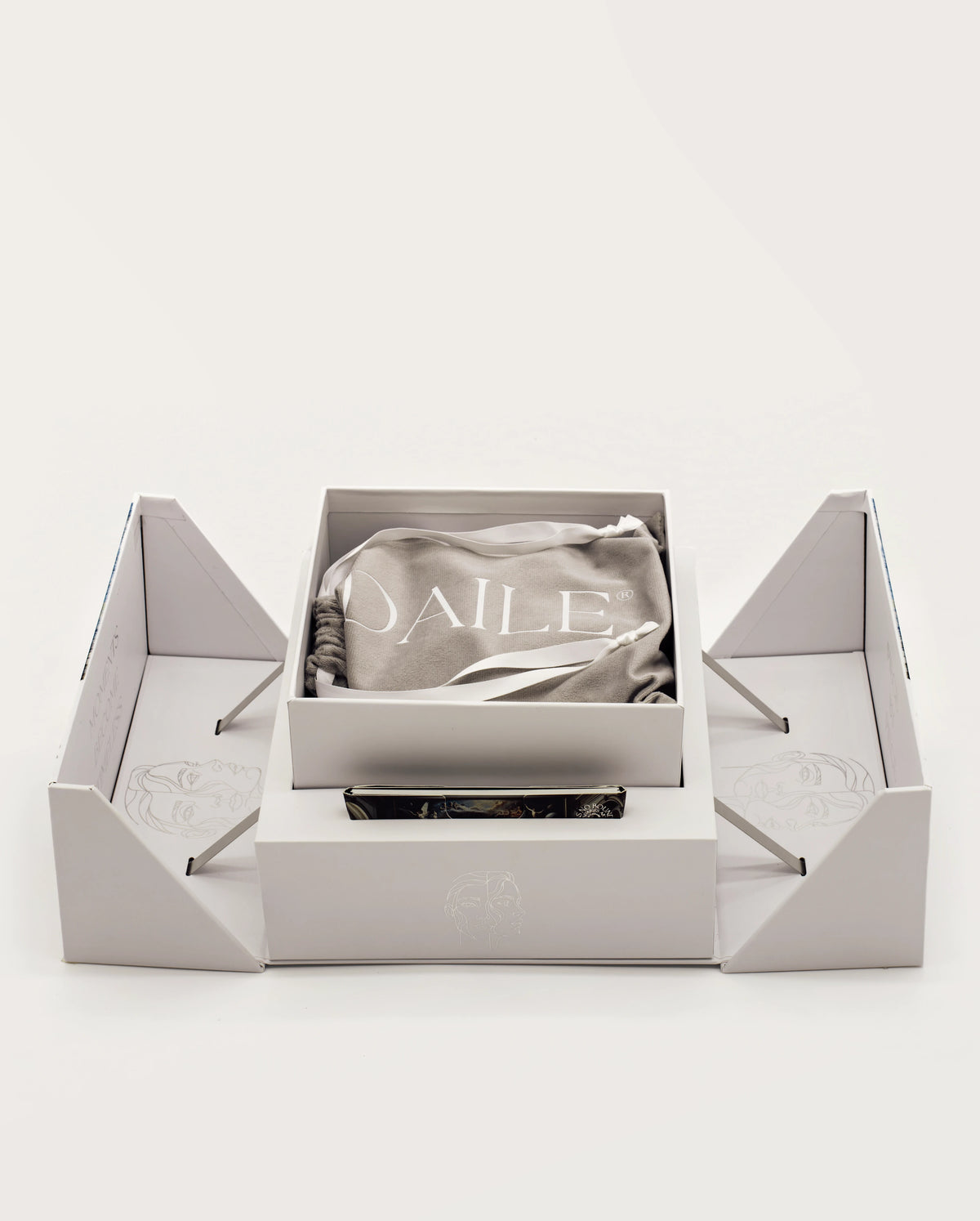 DAILE Mini compact gift box, open #set:mini