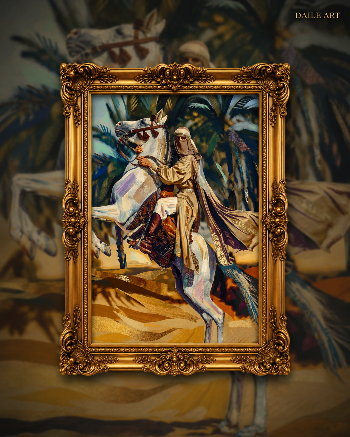 SILENCE RIDES GOLD — (1000 pcs) | DAILE STUDIO
