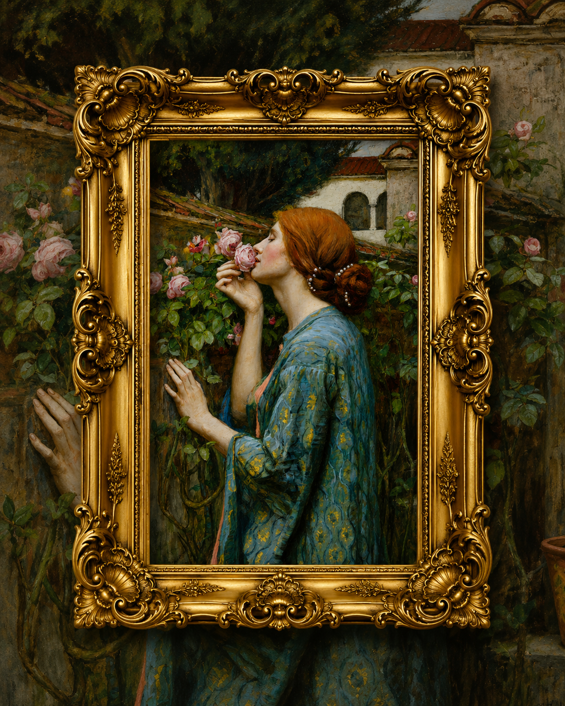 “The Soul of the Rose” — DAILE x John William Waterhouse