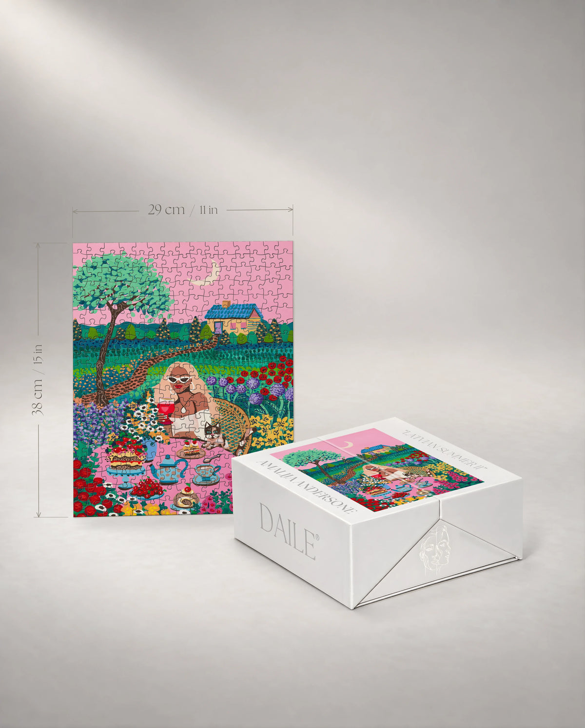 300-piece puzzle with the DAILE Mini gift box #set:mini-300