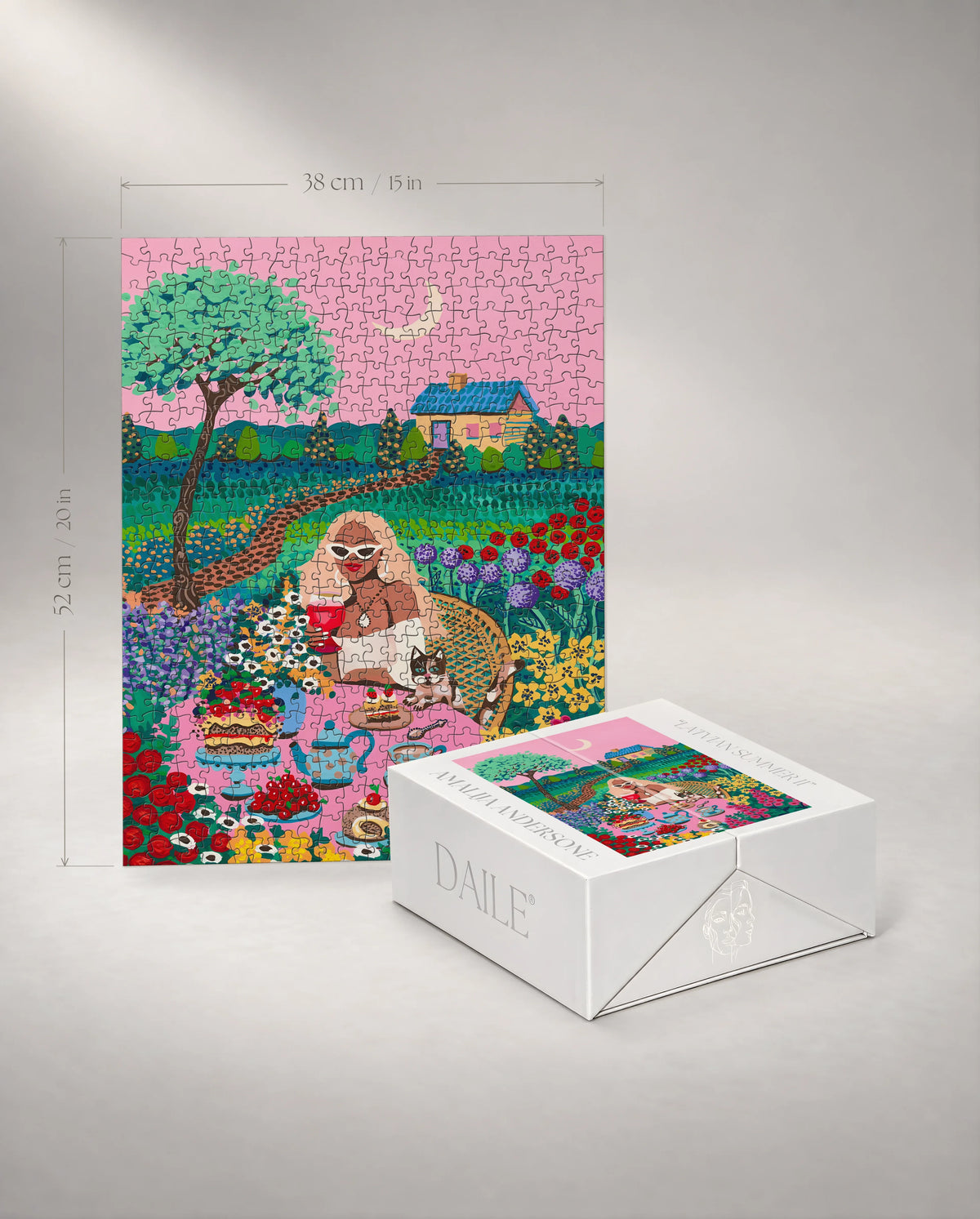 500-piece puzzle with the DAILE Mini gift box #set:mini-500
