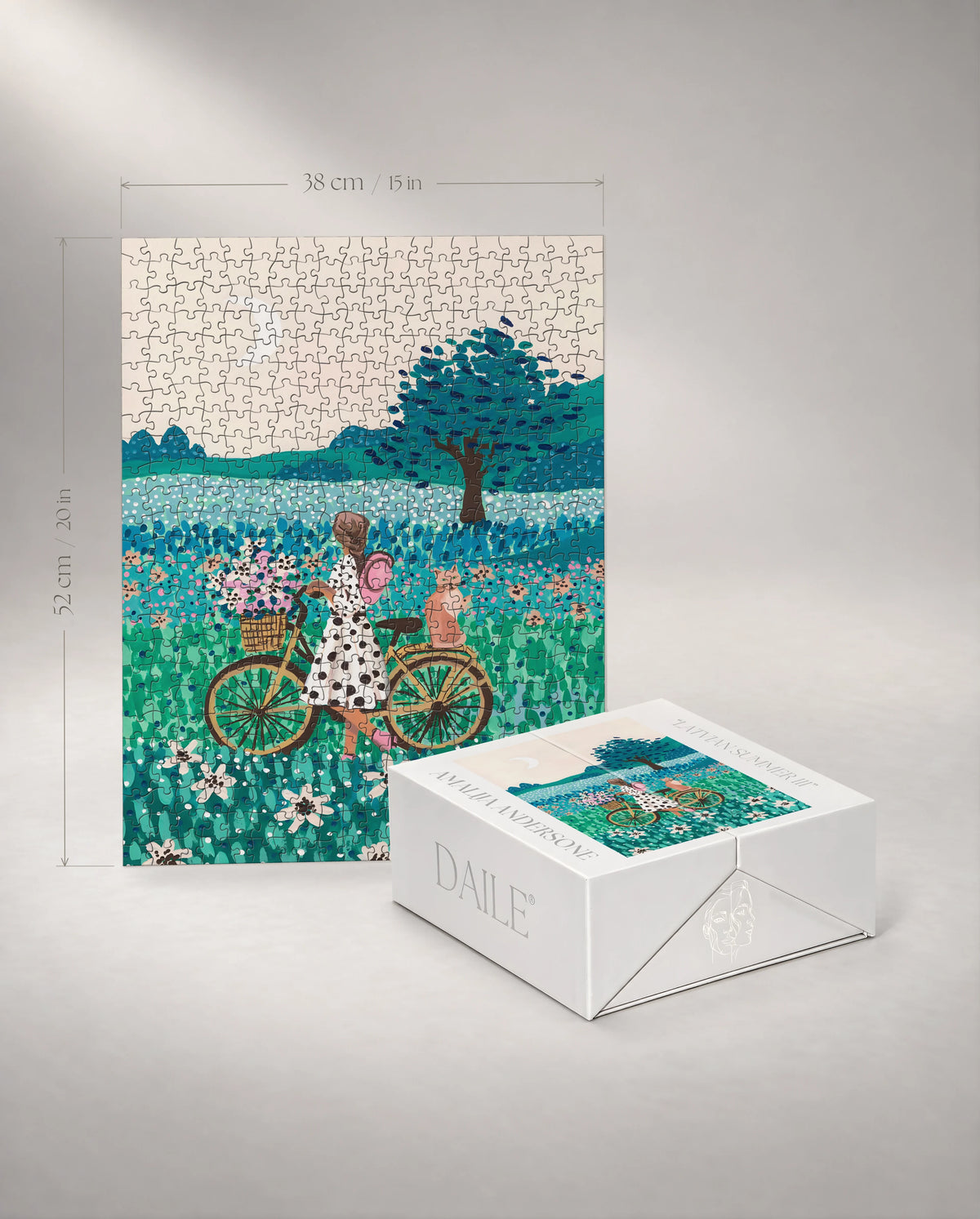 500-piece puzzle with the DAILE Mini gift box #set:mini-500