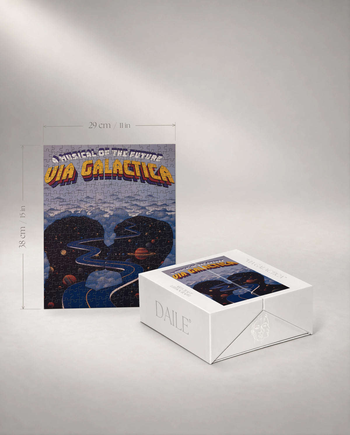300-piece puzzle with the DAILE Mini gift box #set:mini-300