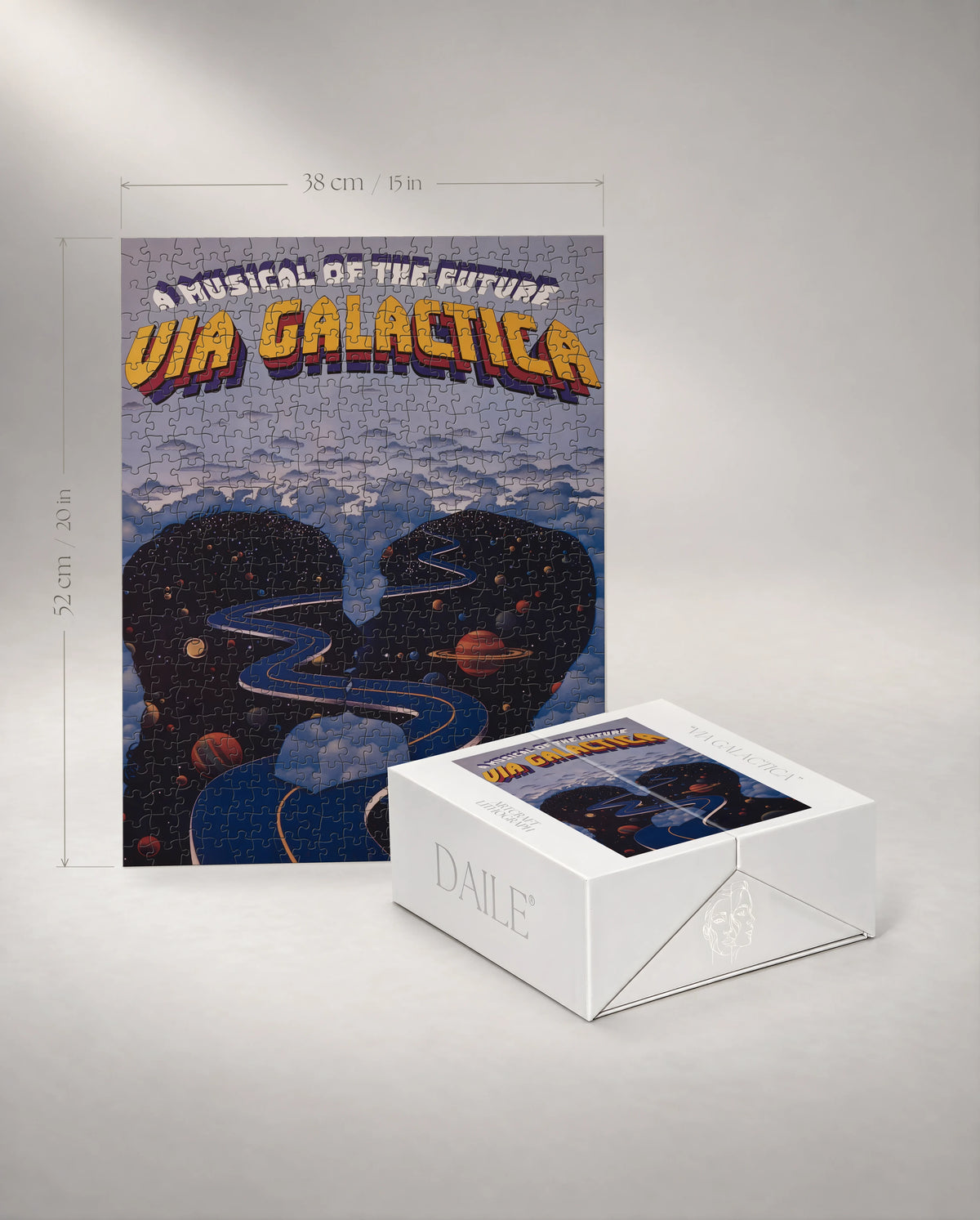 500-piece puzzle with the DAILE Mini gift box #set:mini-500