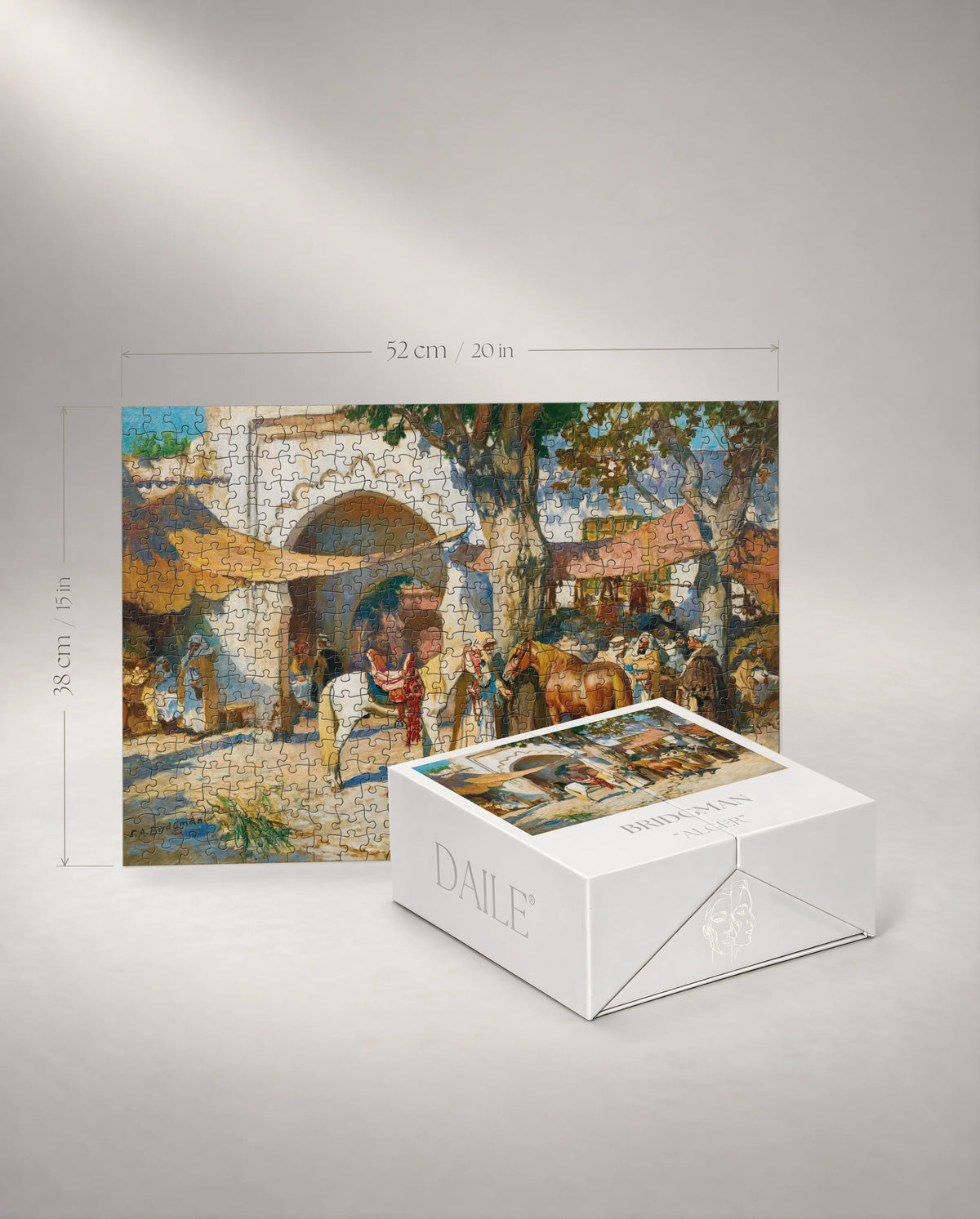 500-piece puzzle with the DAILE Mini gift box #set:mini-500
