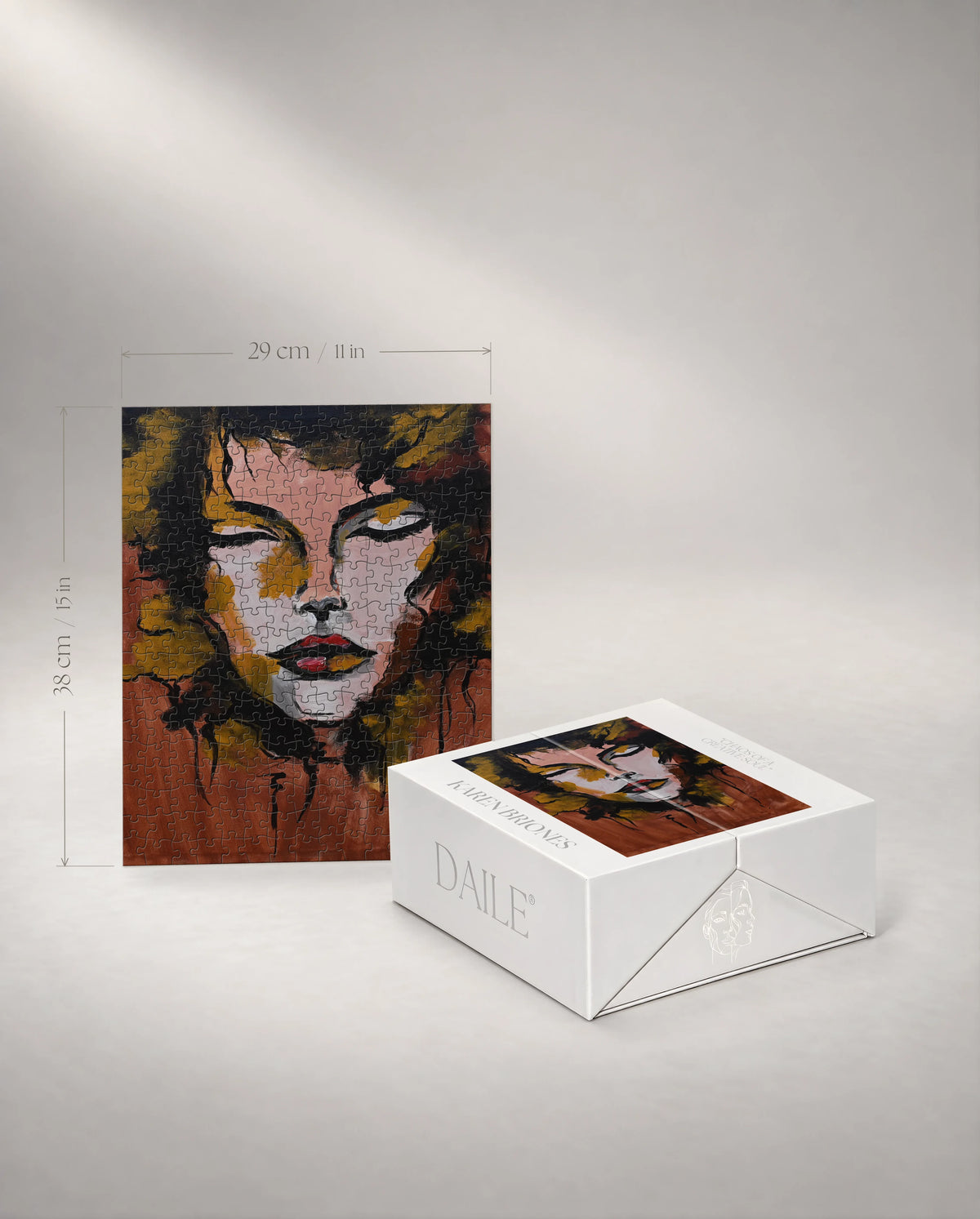300-piece puzzle with the DAILE Mini gift box #set:mini-300