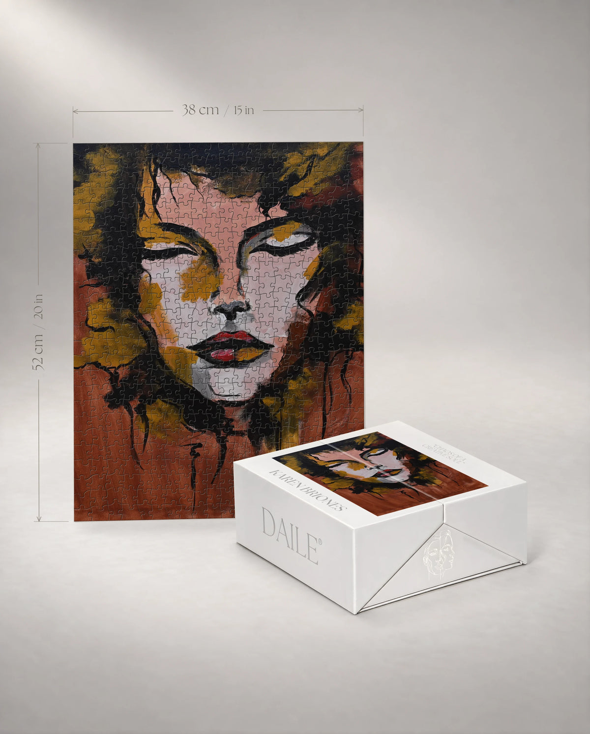 500-piece puzzle with the DAILE Mini gift box #set:mini-500