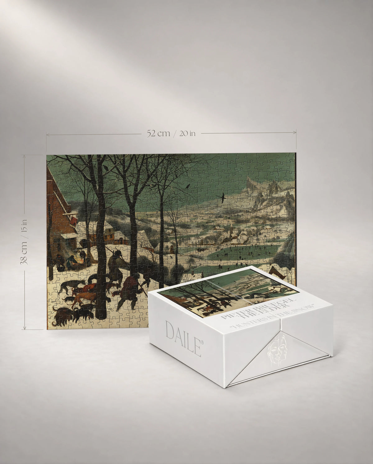 500-piece puzzle with the DAILE Mini gift box #set:mini-500
