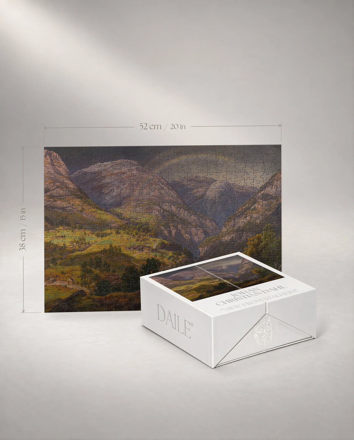 500-piece puzzle with the DAILE Mini gift box #set:mini-500