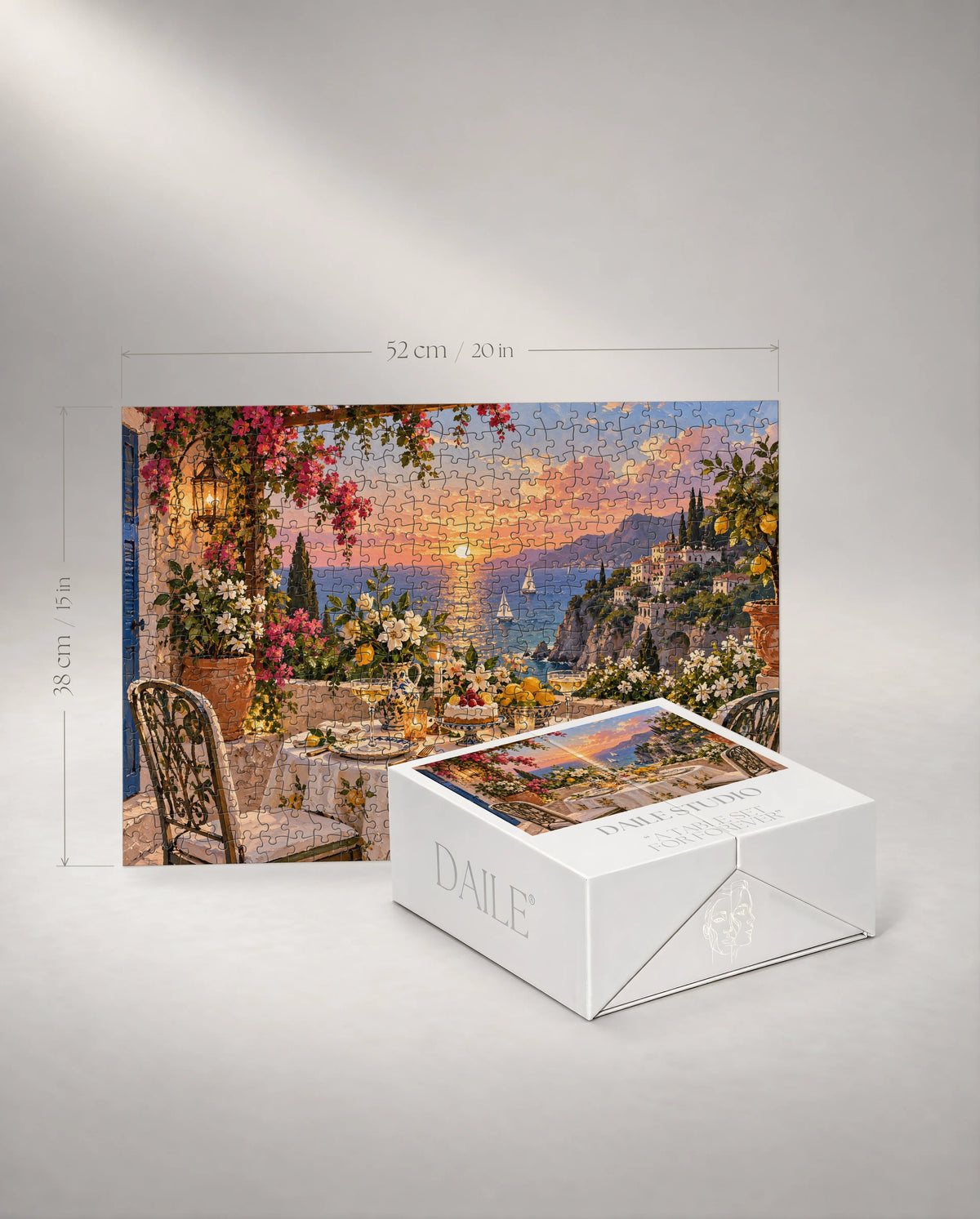 500-piece puzzle with the DAILE Mini gift box #set:mini-500