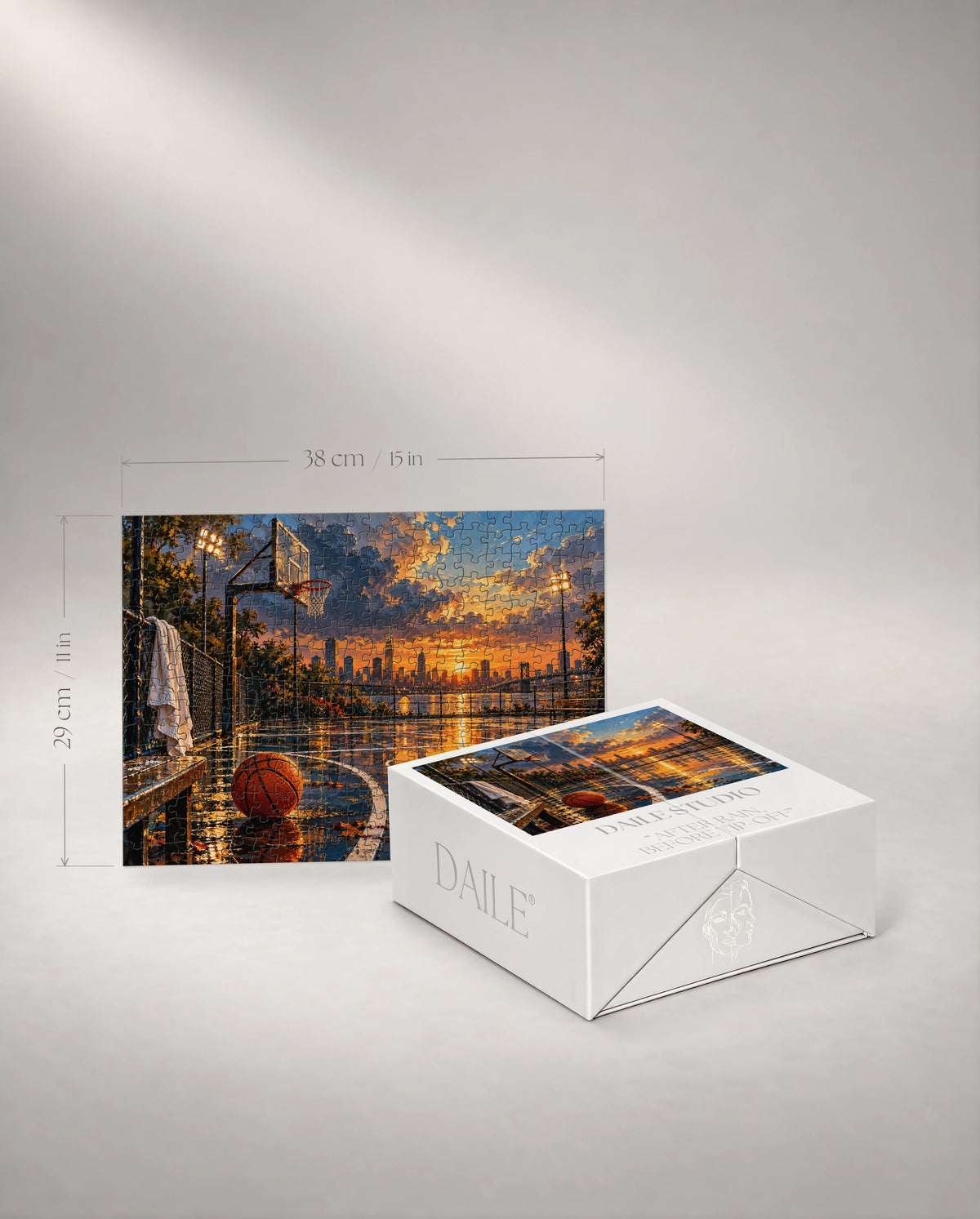 300-piece puzzle with the DAILE Mini gift box #set:mini-300