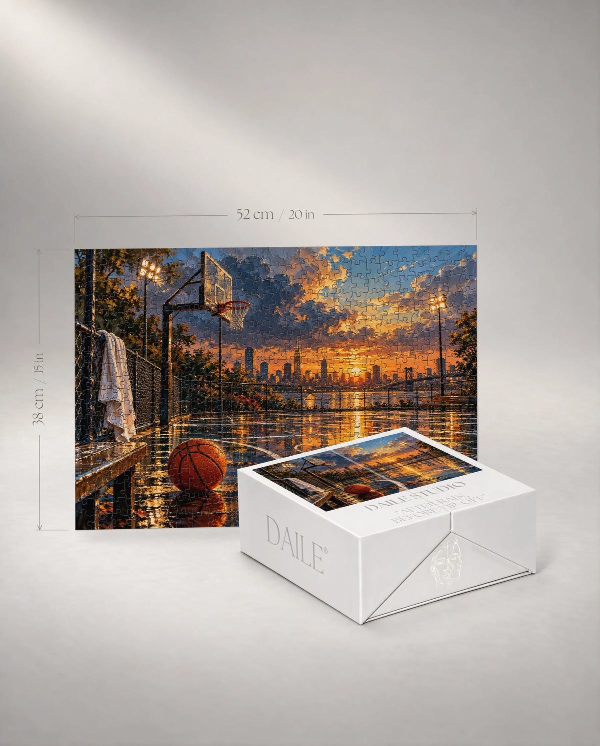500-piece puzzle with the DAILE Mini gift box #set:mini-500