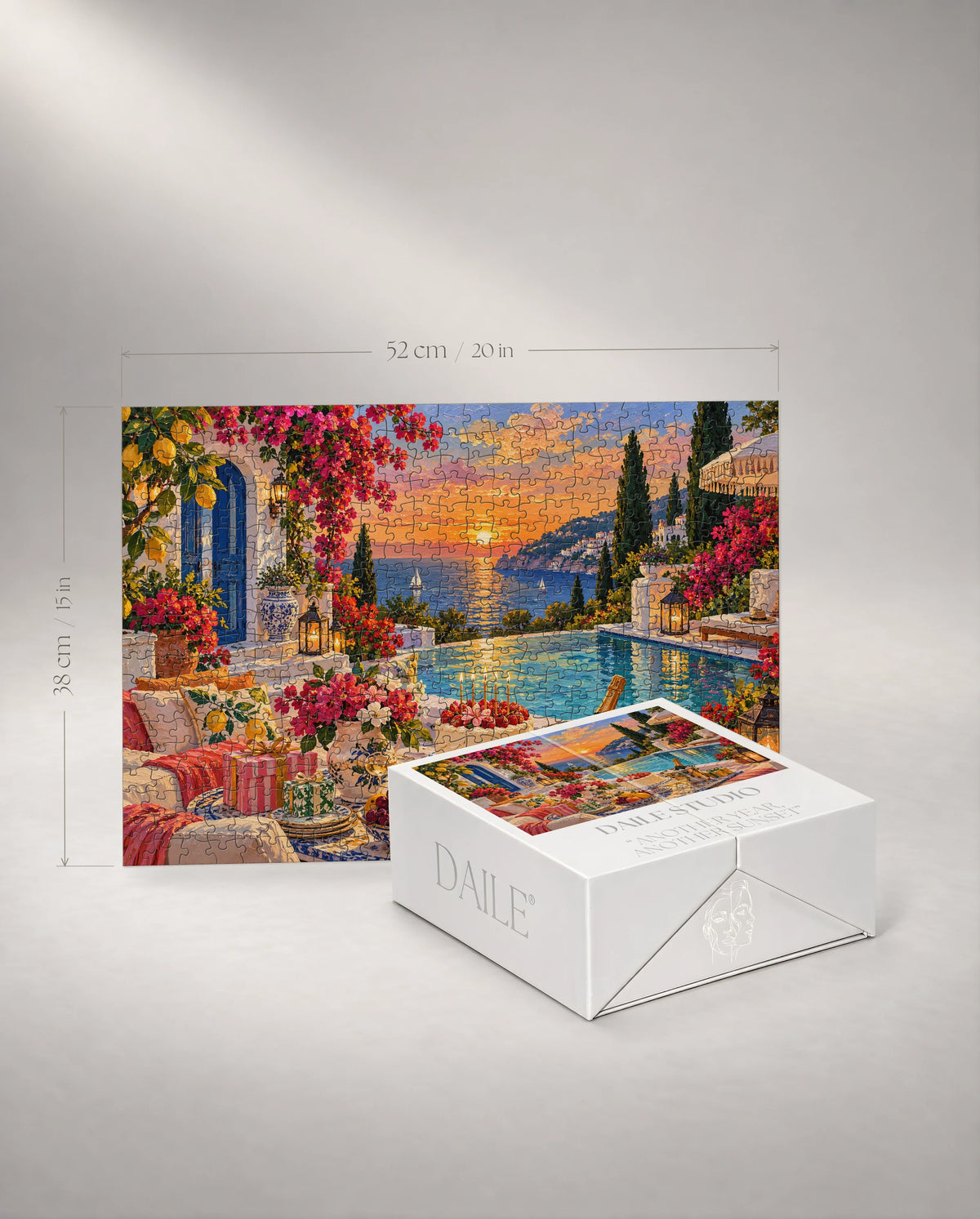 500-piece puzzle with the DAILE Mini gift box #set:mini-500