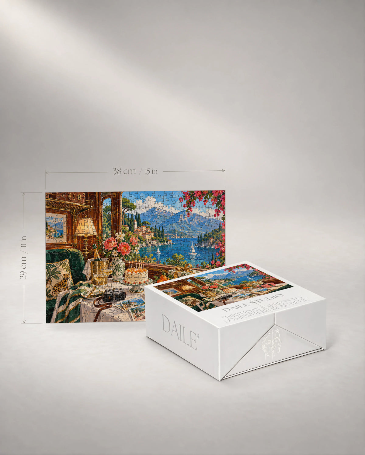 300-piece puzzle with the DAILE Mini gift box #set:mini-300