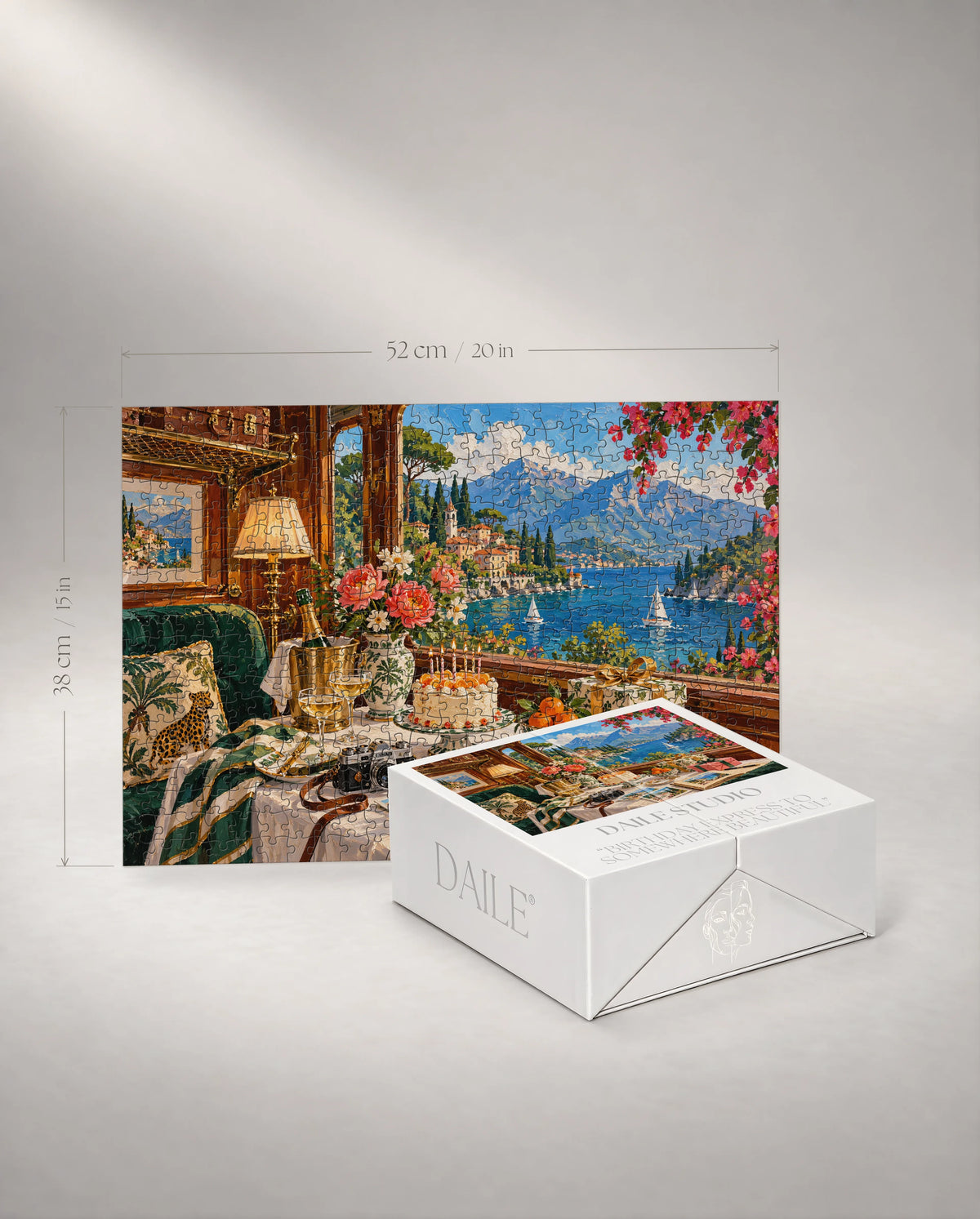 500-piece puzzle with the DAILE Mini gift box #set:mini-500