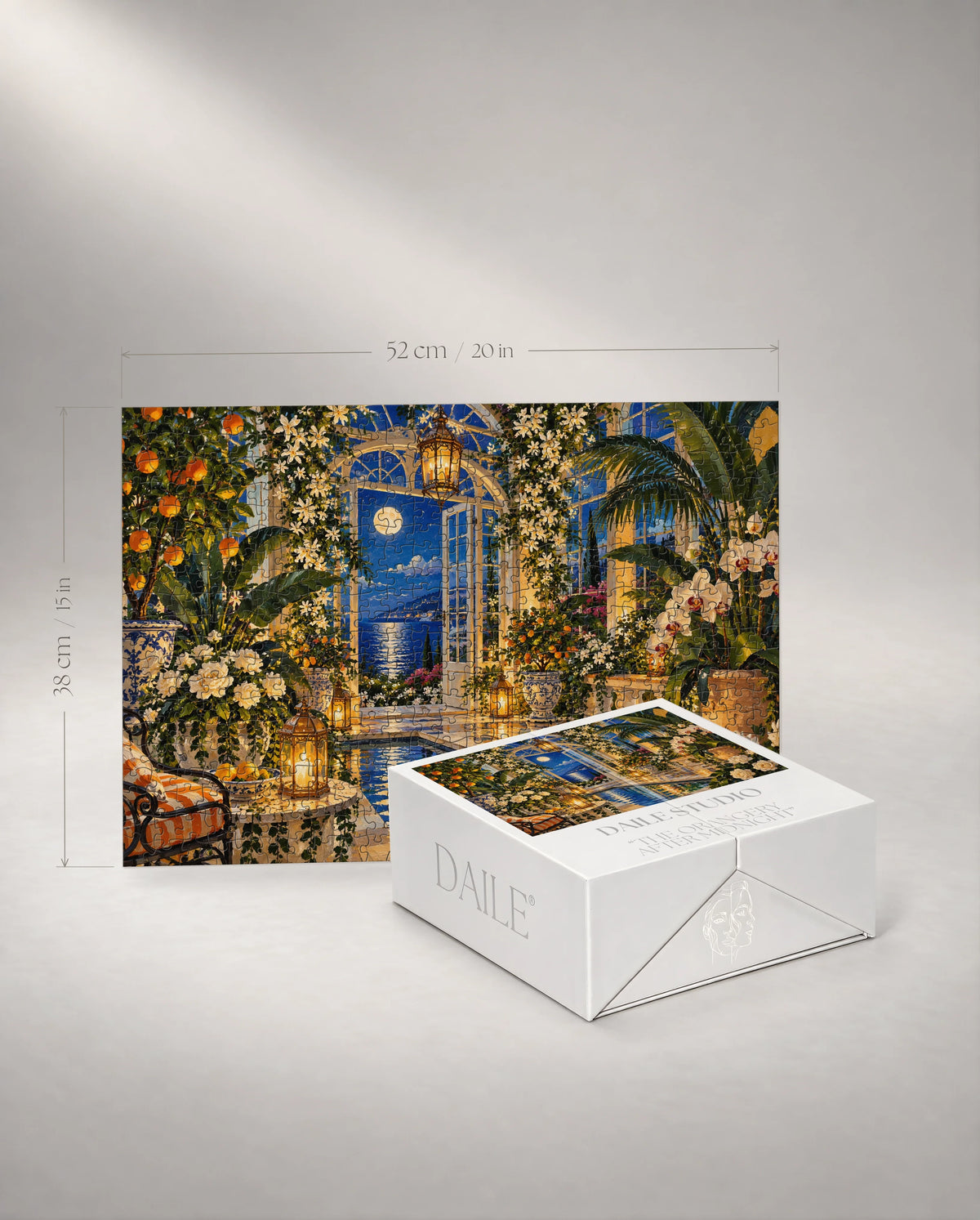 500-piece puzzle with the DAILE Mini gift box #set:mini-500
