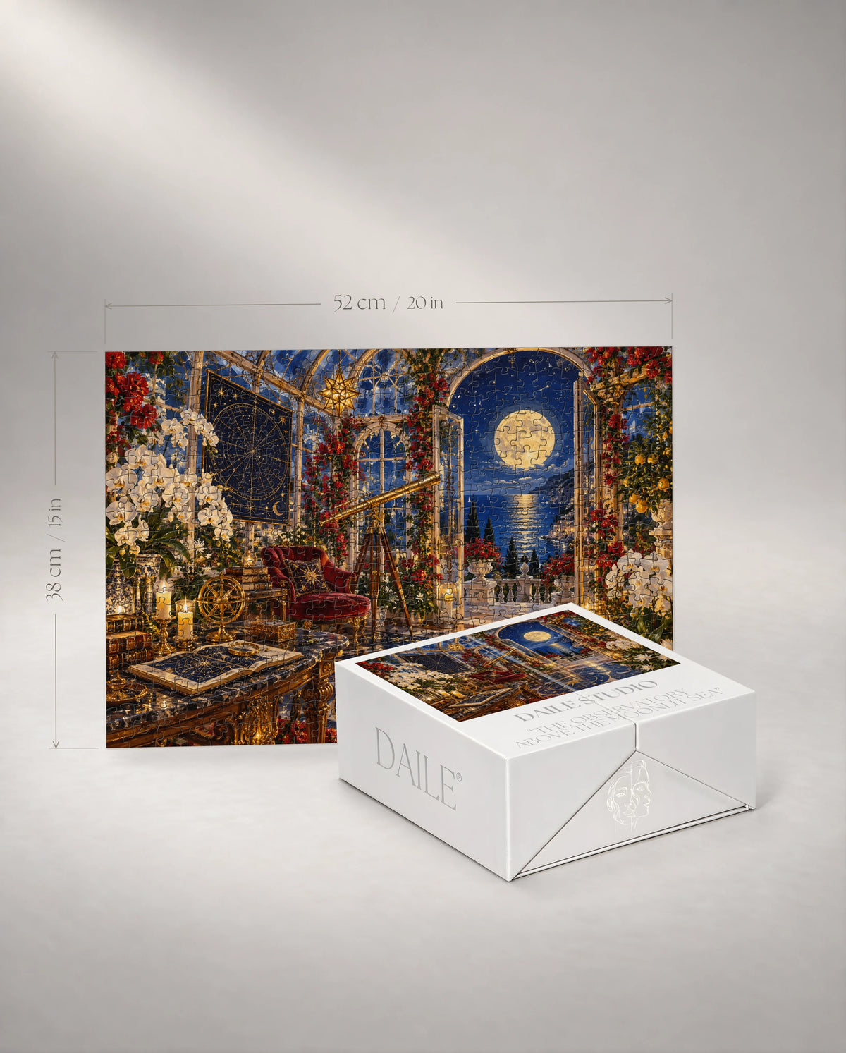 500-piece puzzle with the DAILE Mini gift box #set:mini-500