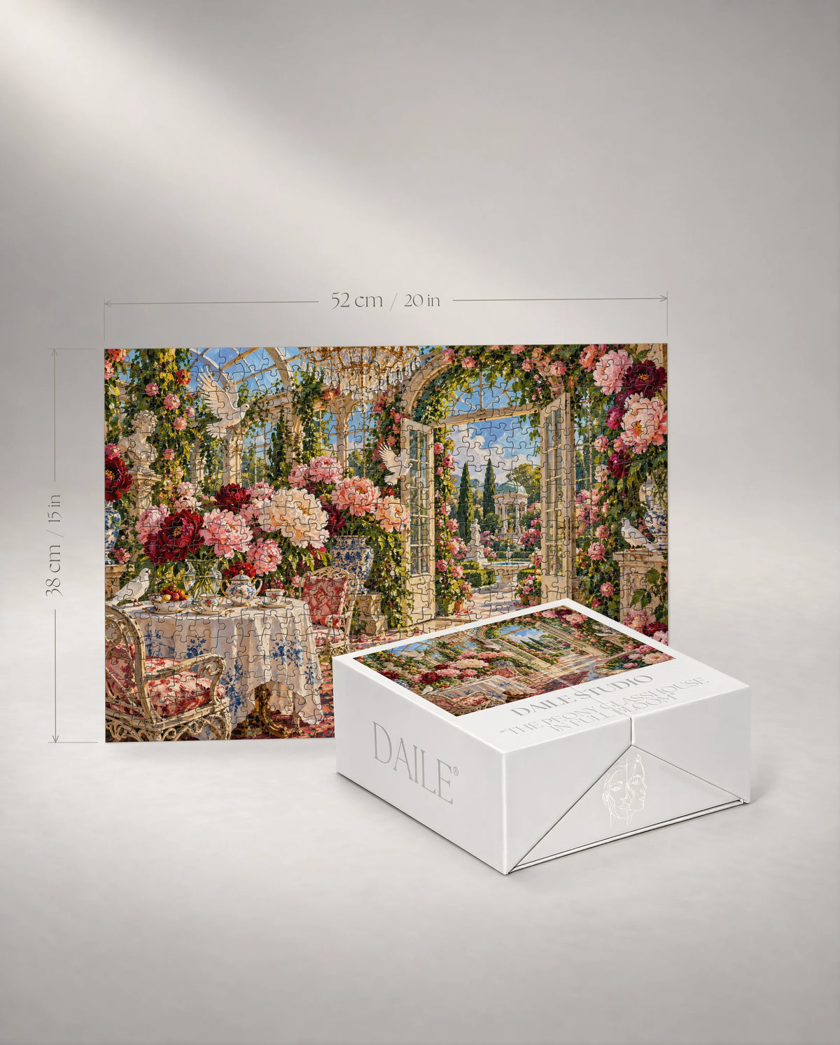 500-piece puzzle with the DAILE Mini gift box #set:mini-500