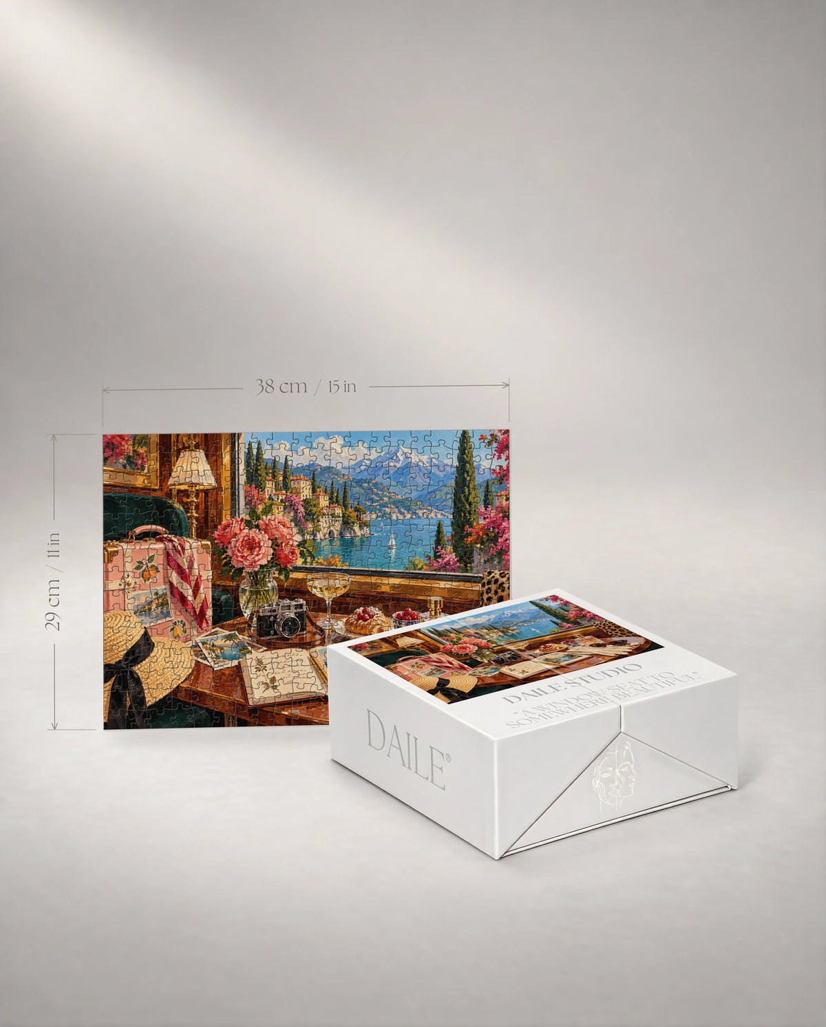 300-piece puzzle with the DAILE Mini gift box #set:mini-300