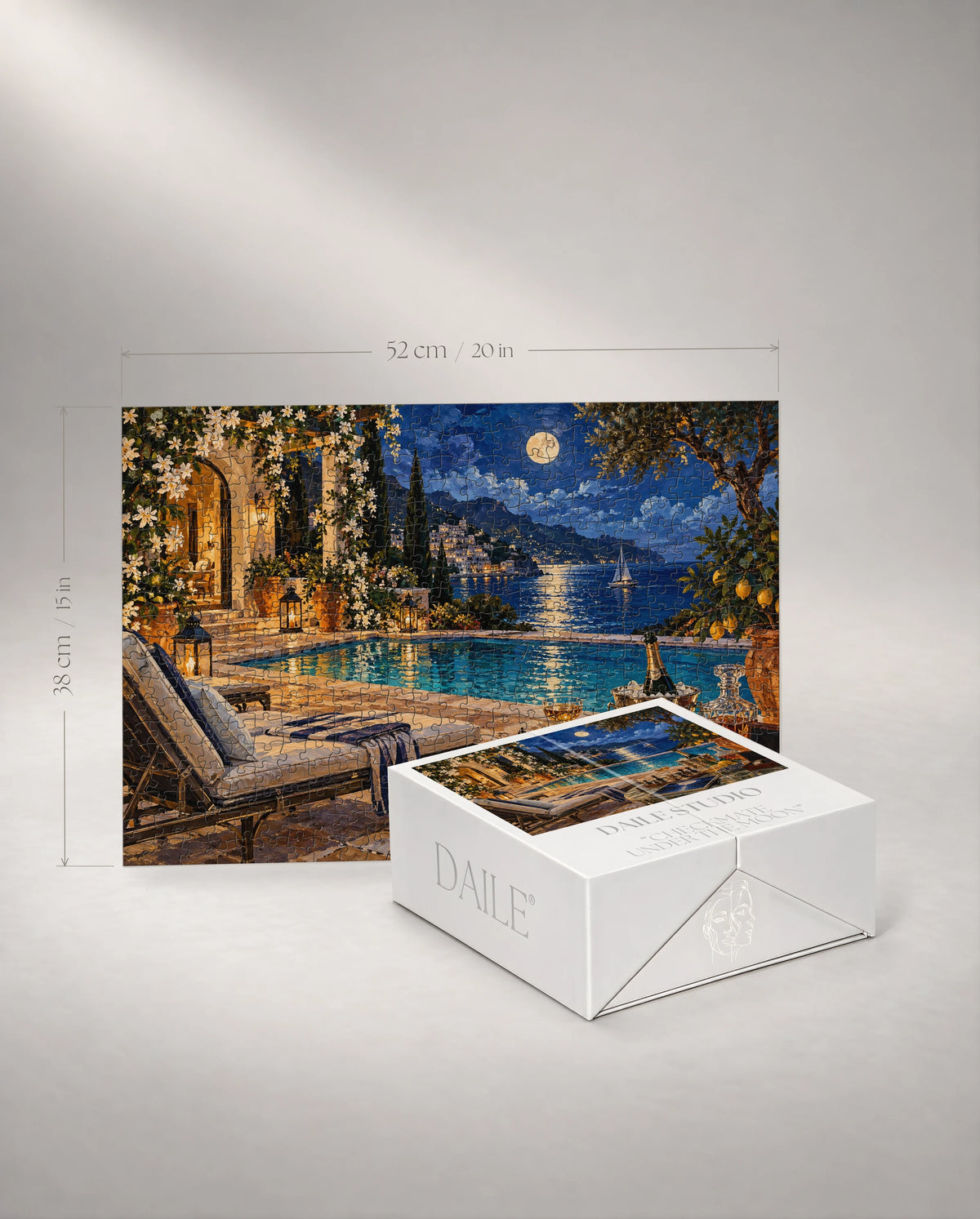 500-piece puzzle with the DAILE Mini gift box #set:mini-500