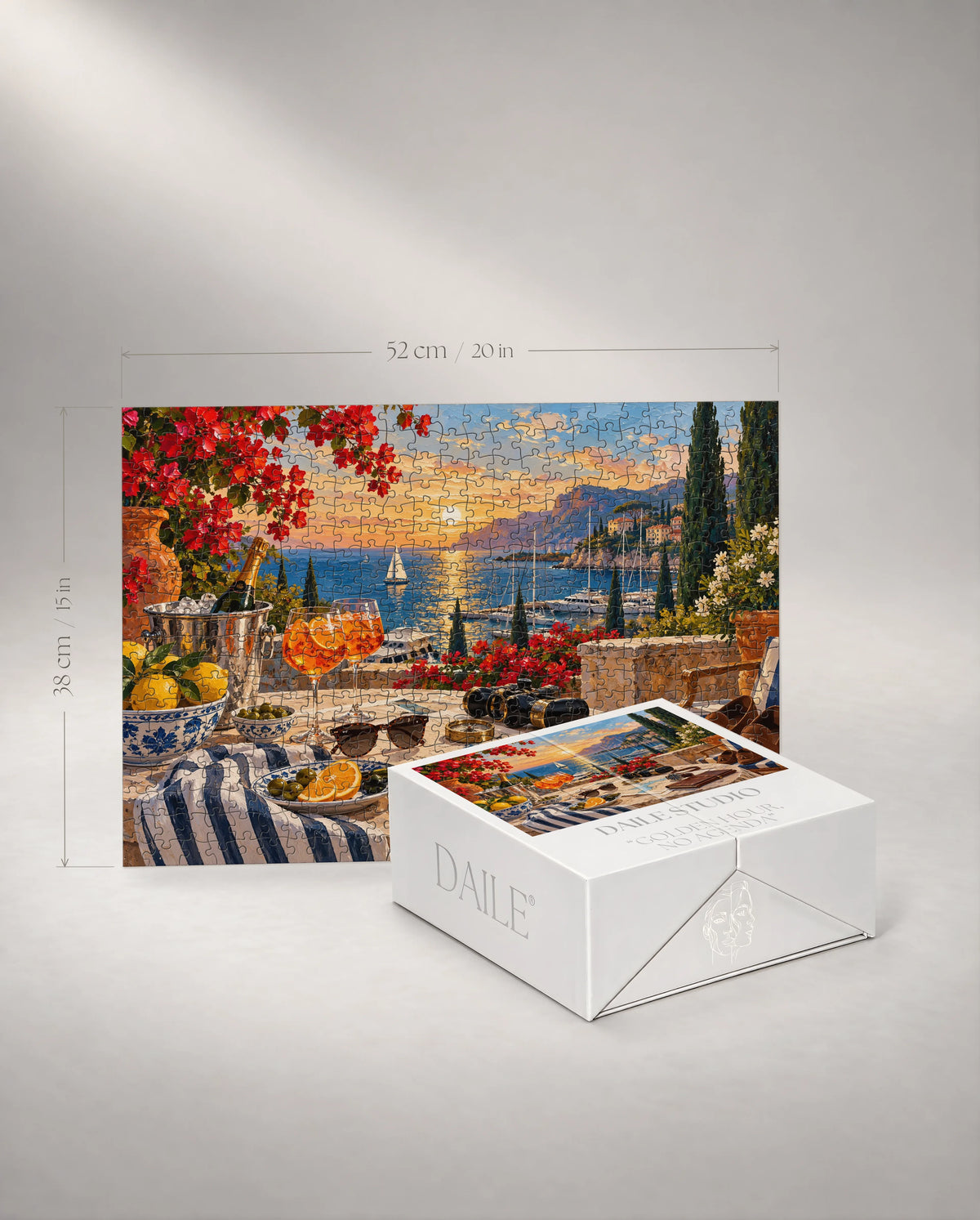 500-piece puzzle with the DAILE Mini gift box #set:mini-500