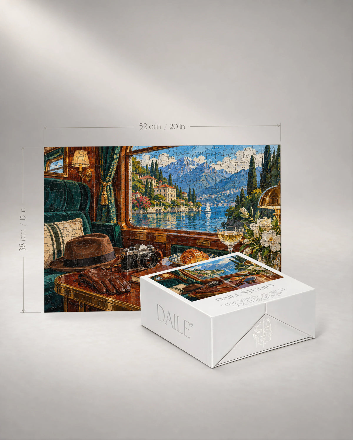 500-piece puzzle with the DAILE Mini gift box #set:mini-500