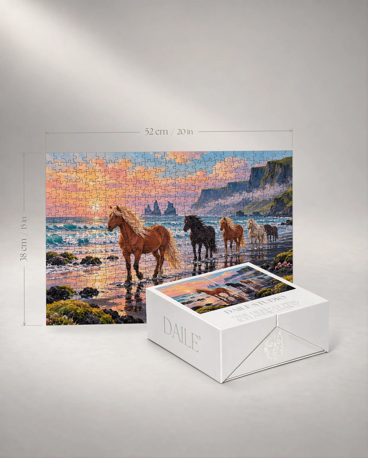 500-piece puzzle with the DAILE Mini gift box #set:mini-500