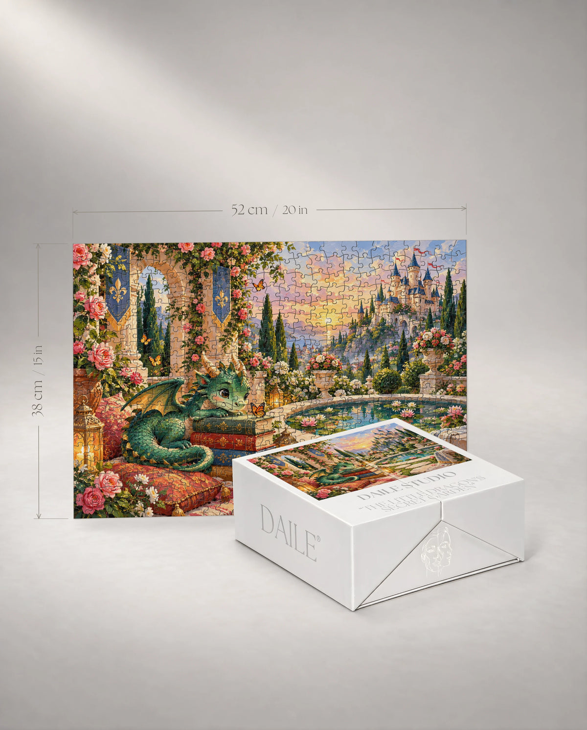 500-piece puzzle with the DAILE Mini gift box #set:mini-500