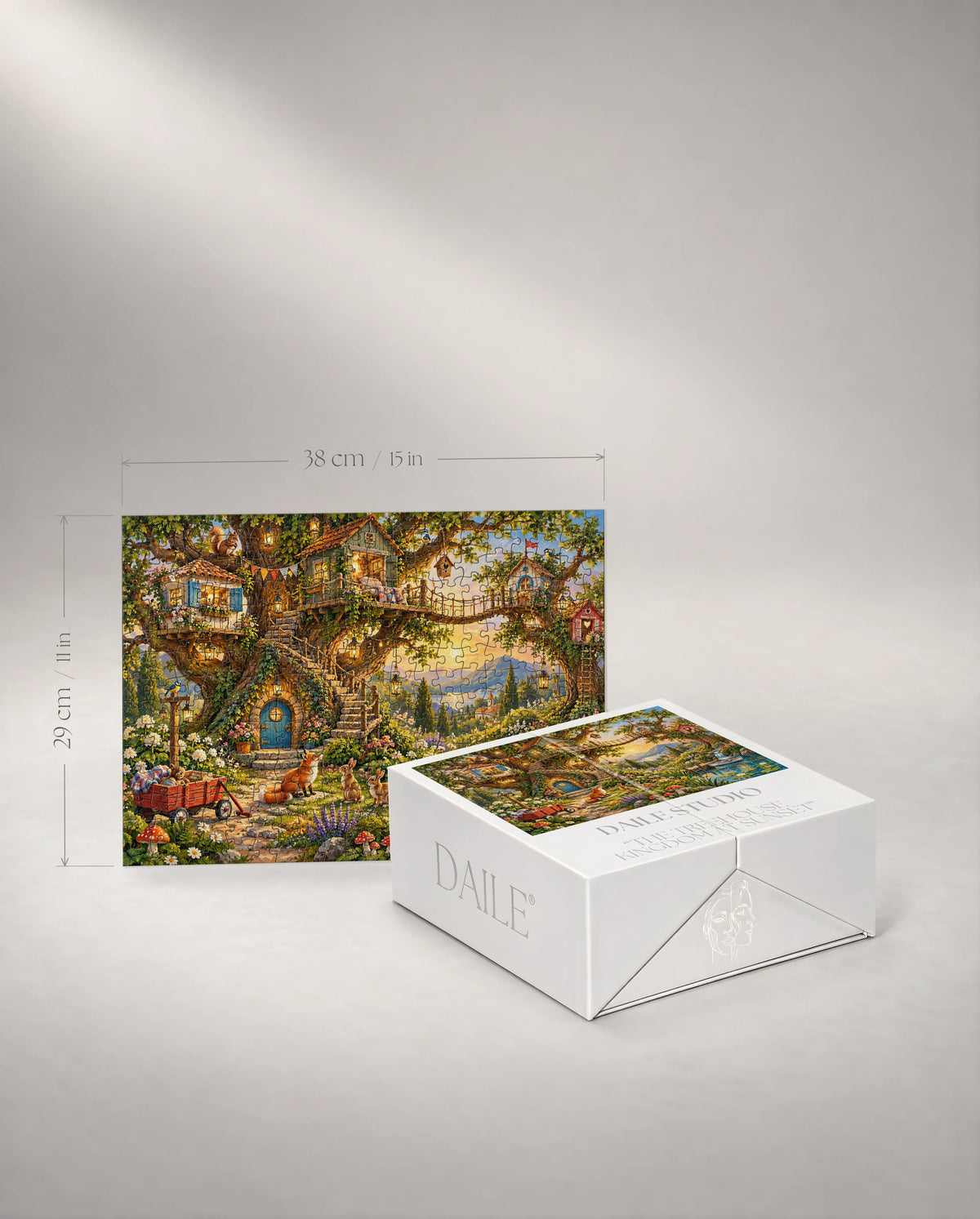 300-piece puzzle with the DAILE Mini gift box #set:mini-300