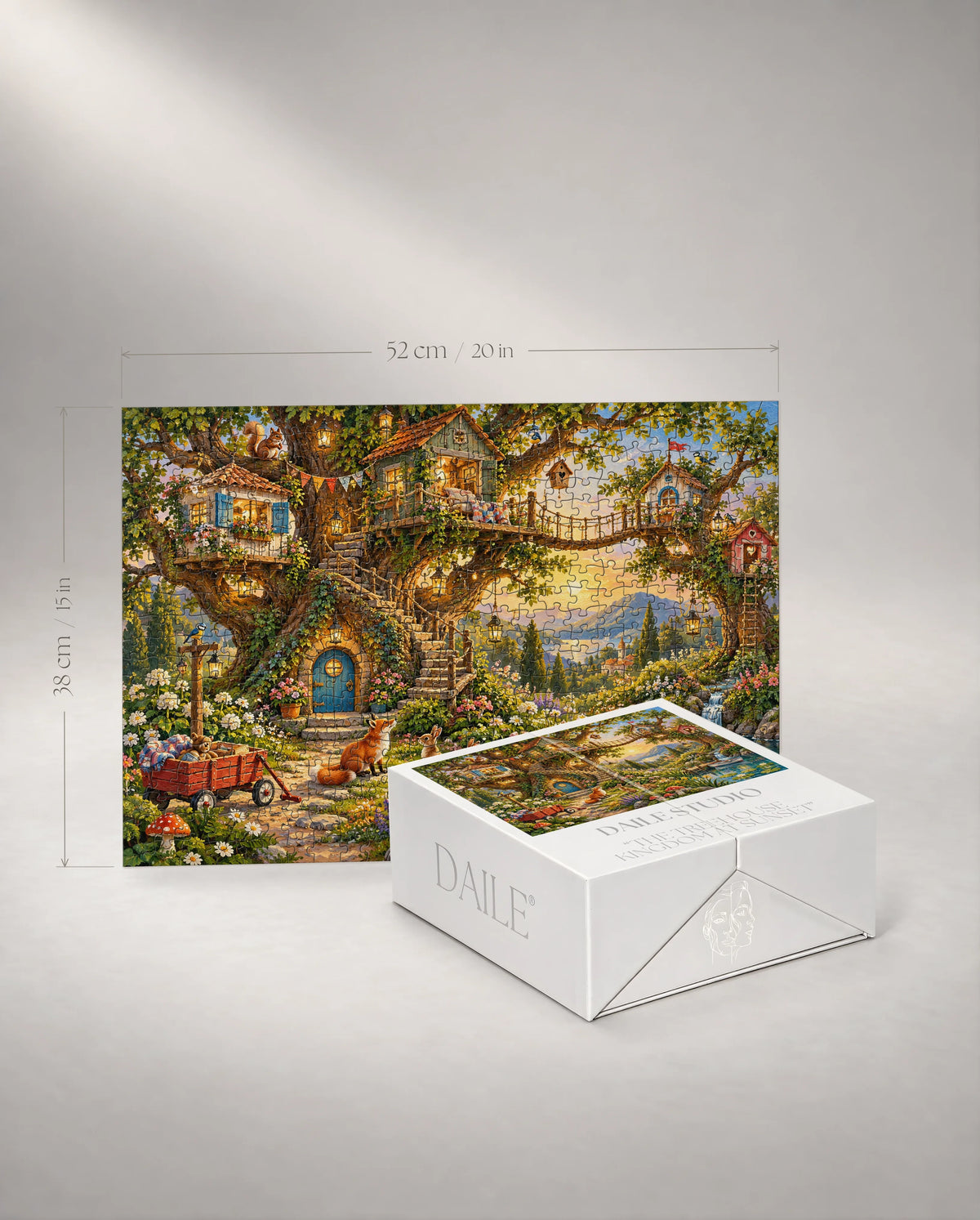 500-piece puzzle with the DAILE Mini gift box #set:mini-500