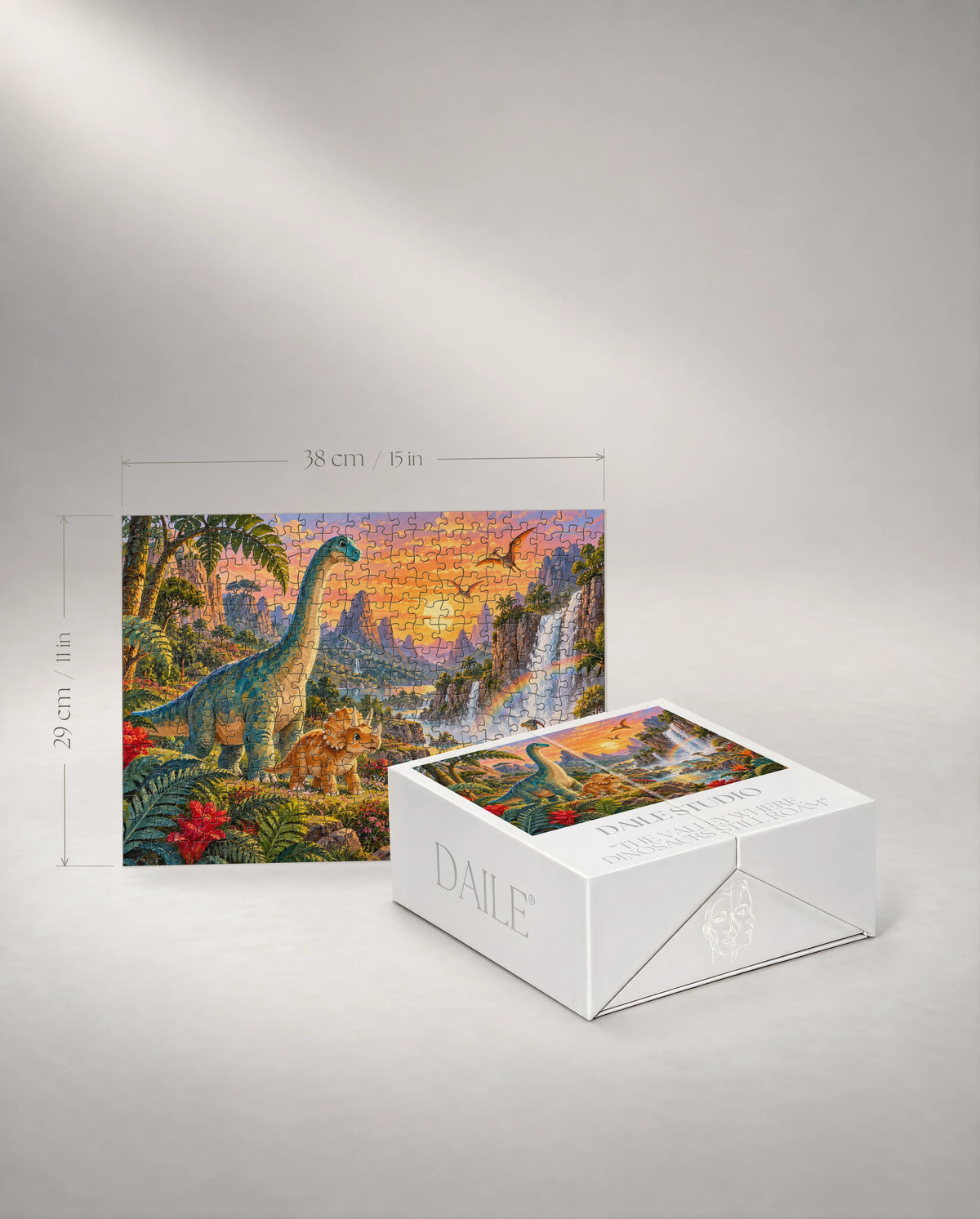 300-piece puzzle with the DAILE Mini gift box #set:mini-300