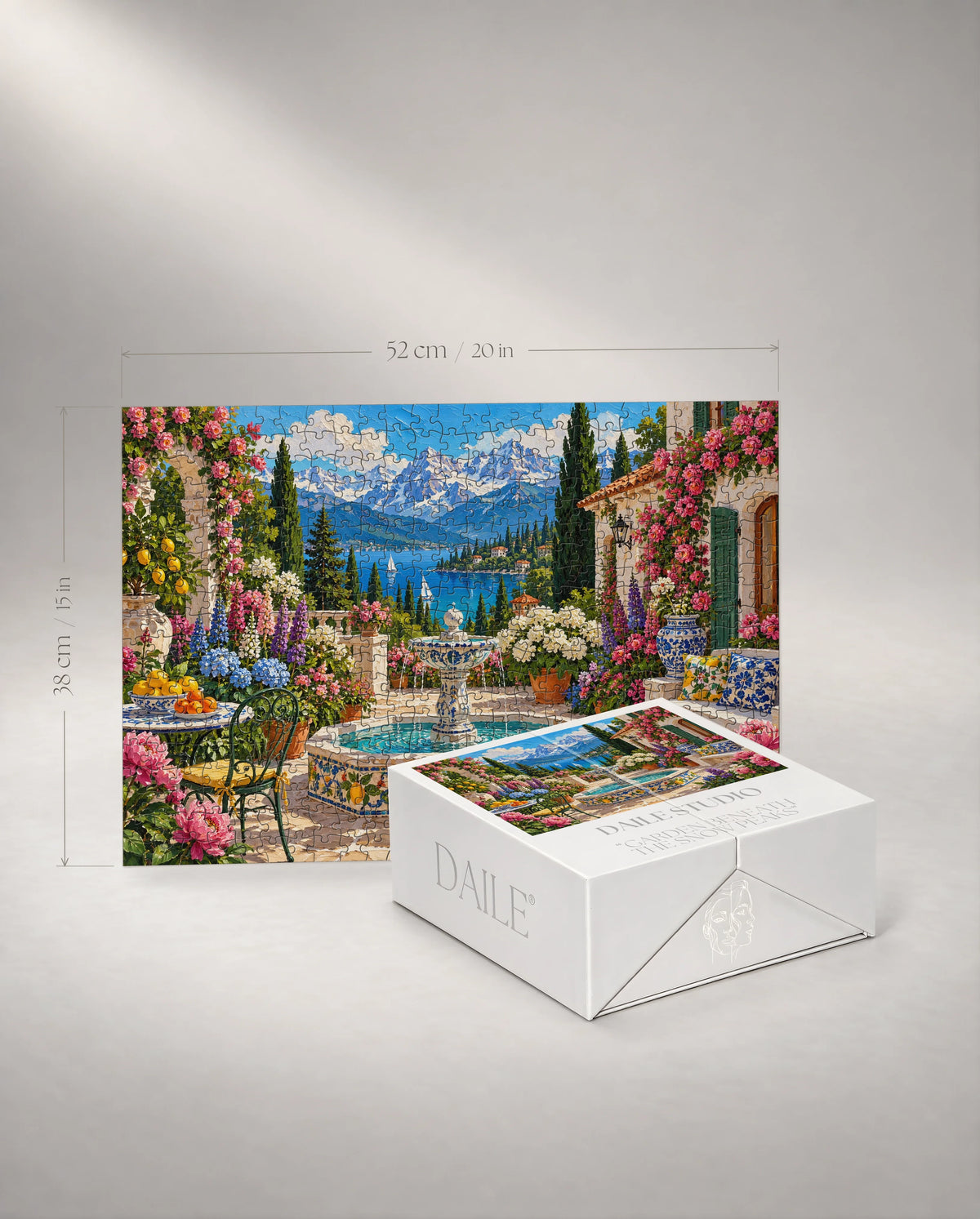 500-piece puzzle with the DAILE Mini gift box #set:mini-500