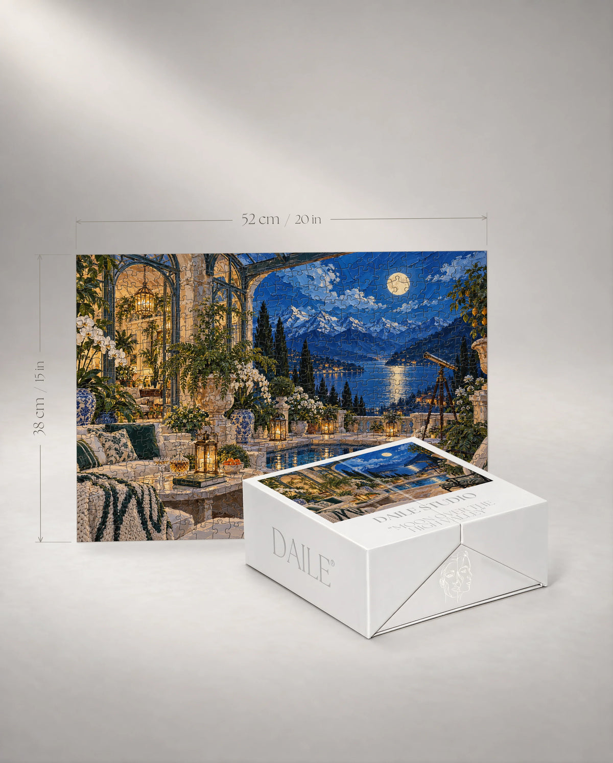 500-piece puzzle with the DAILE Mini gift box #set:mini-500