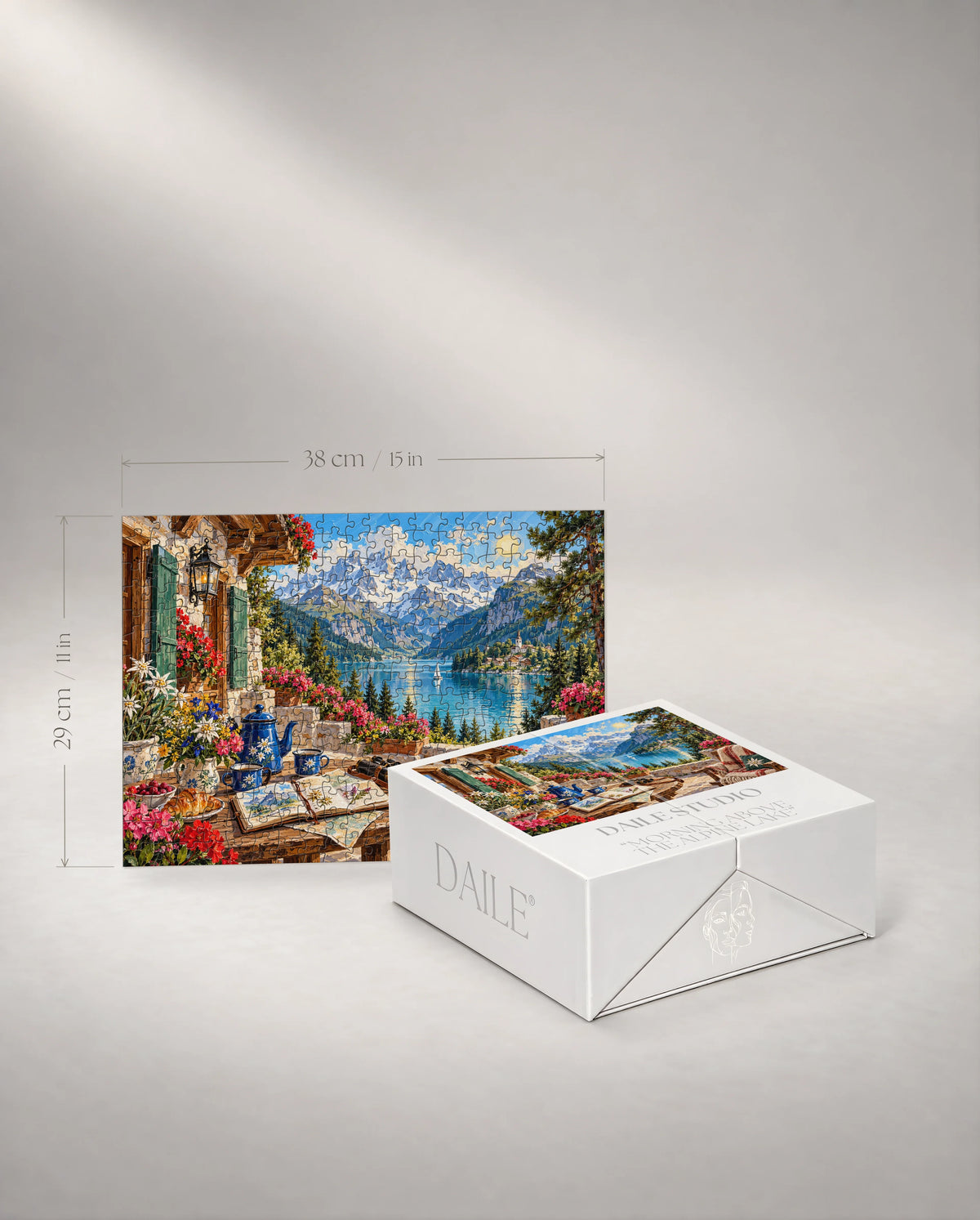 300-piece puzzle with the DAILE Mini gift box #set:mini-300