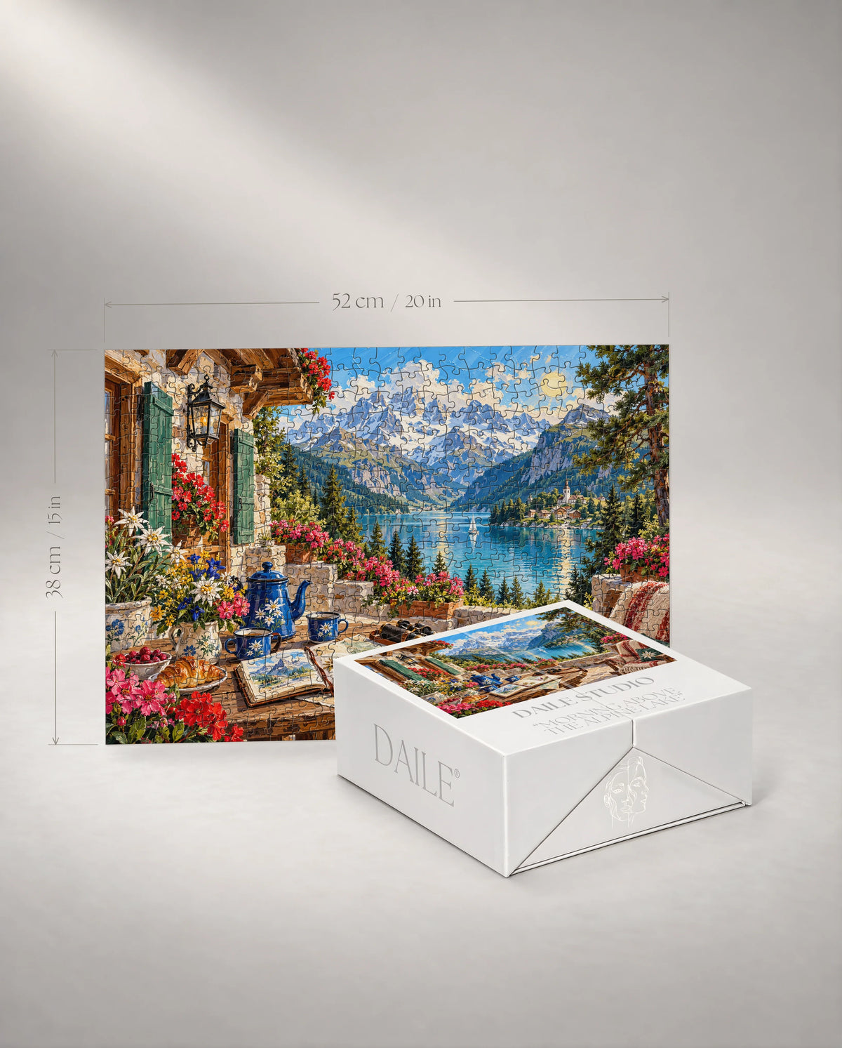 500-piece puzzle with the DAILE Mini gift box #set:mini-500