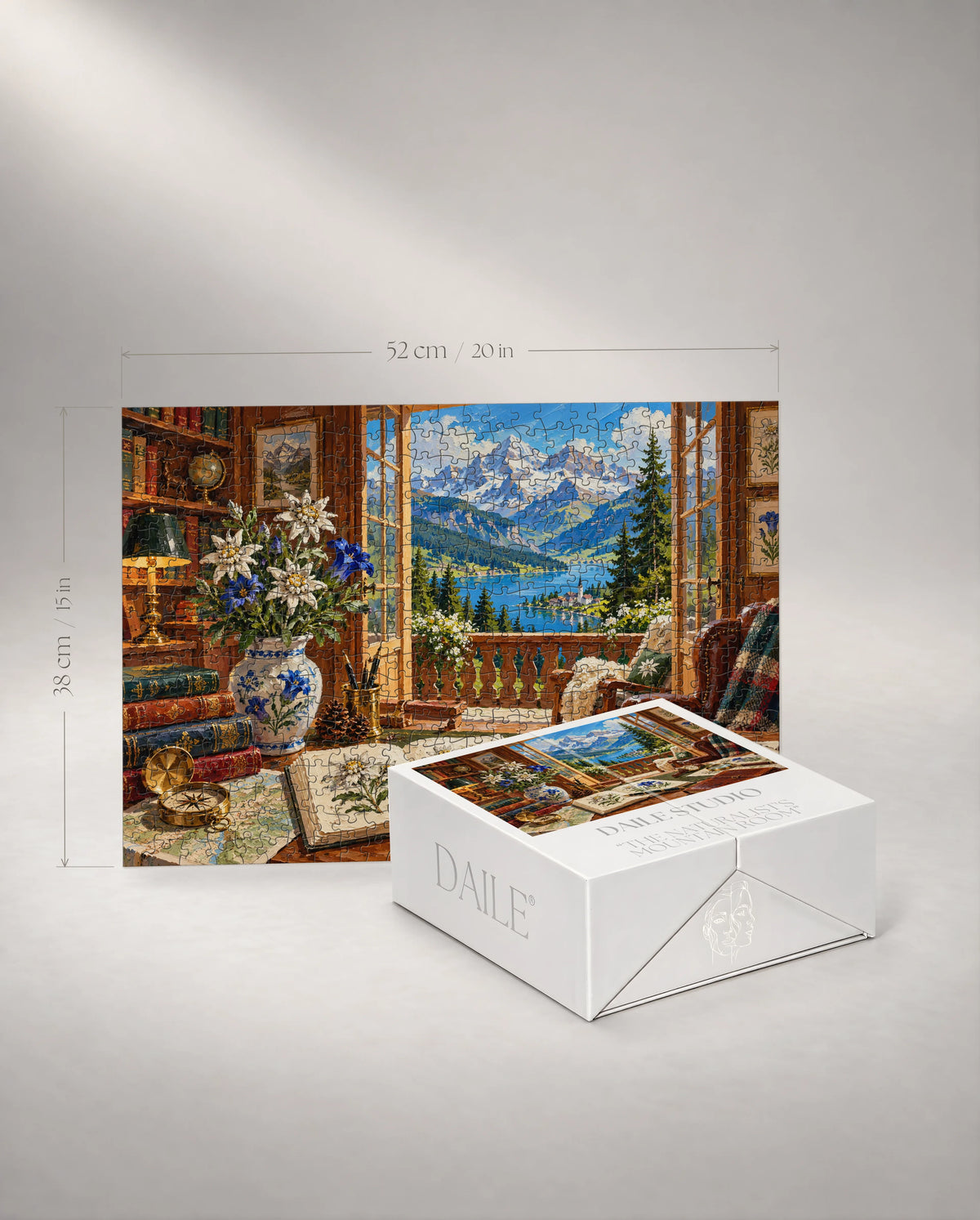 500-piece puzzle with the DAILE Mini gift box #set:mini-500