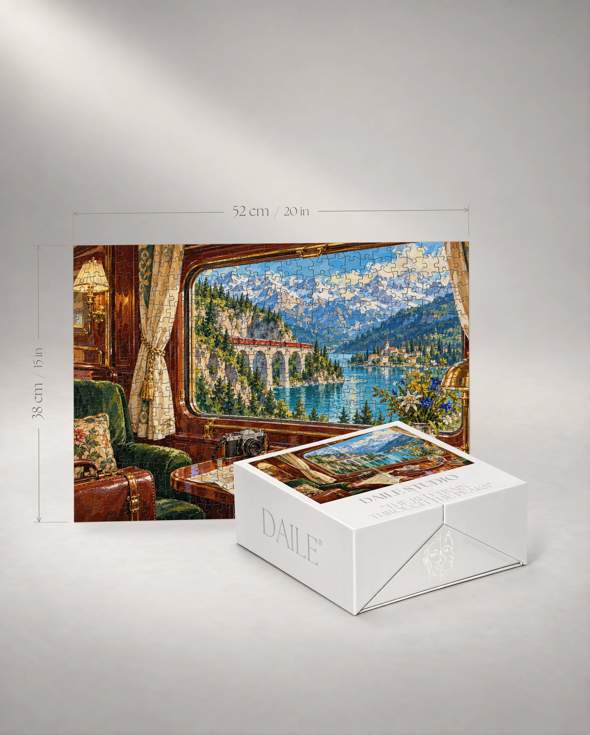 500-piece puzzle with the DAILE Mini gift box #set:mini-500
