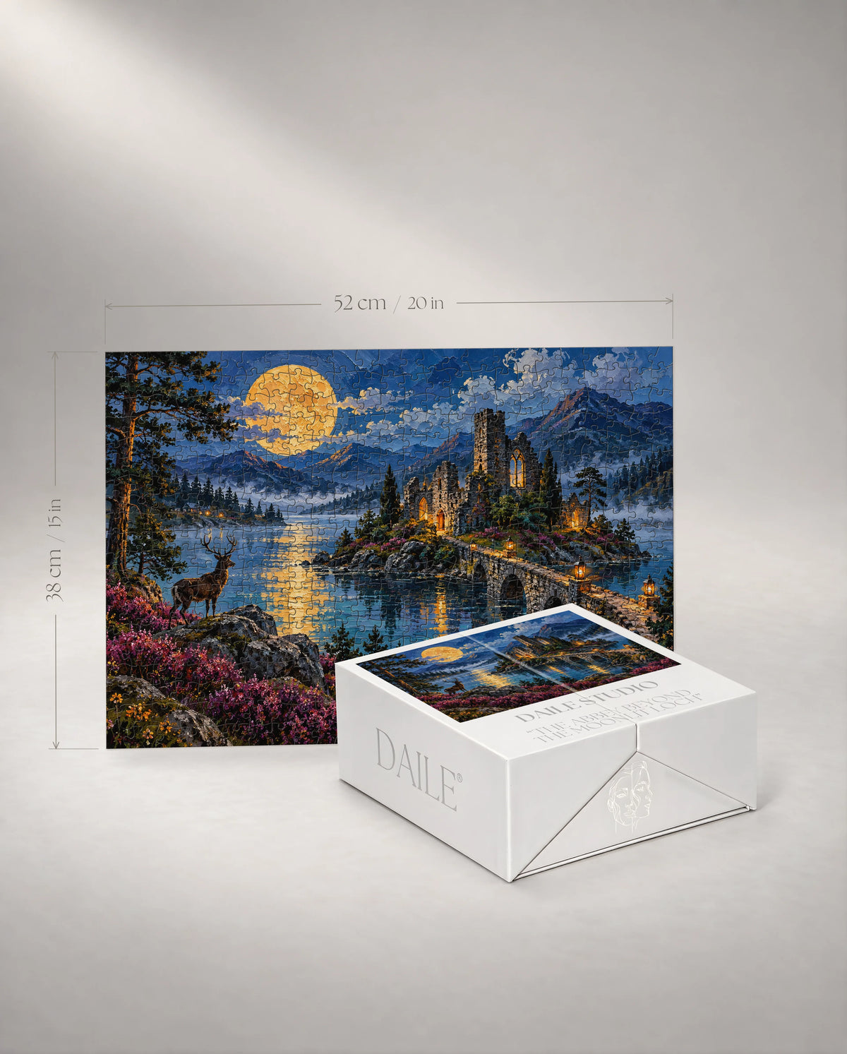 500-piece puzzle with the DAILE Mini gift box #set:mini-500