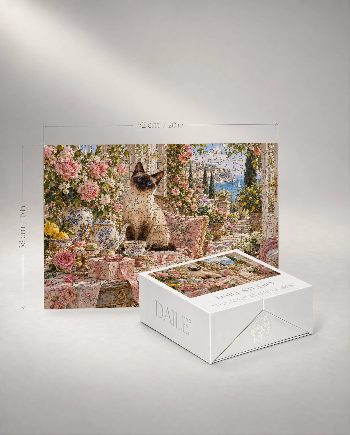 500-piece puzzle with the DAILE Mini gift box #set:mini-500