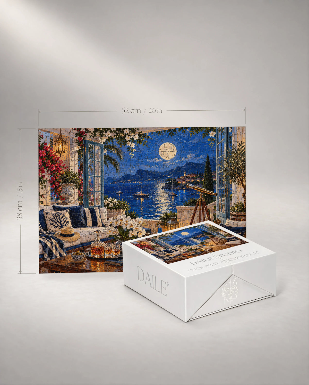 500-piece puzzle with the DAILE Mini gift box #set:mini-500