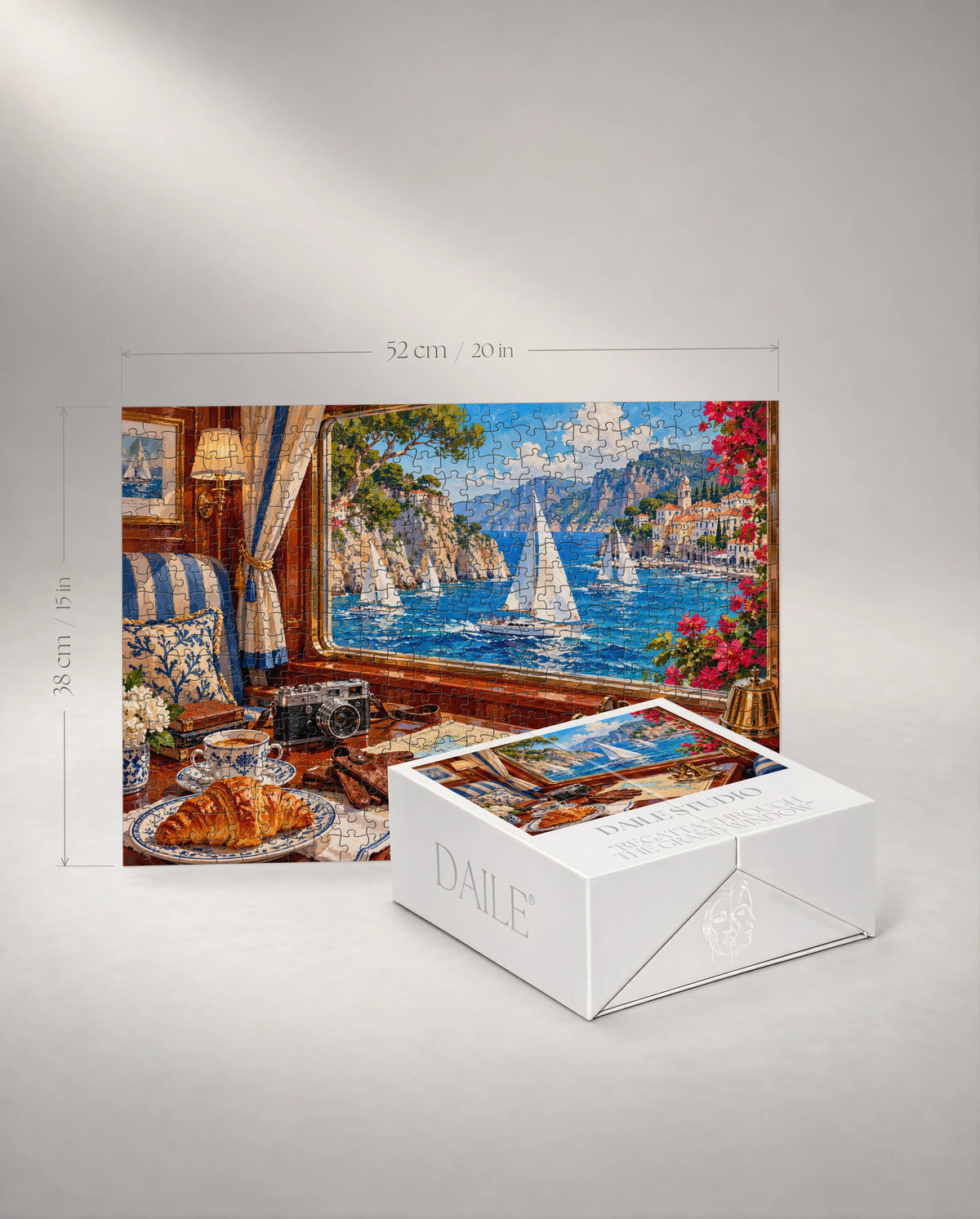 500-piece puzzle with the DAILE Mini gift box #set:mini-500
