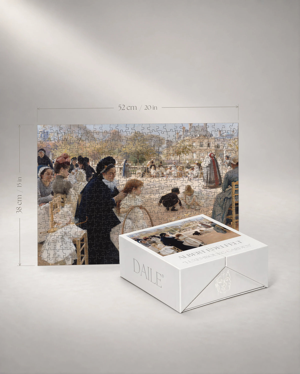 500-piece puzzle with the DAILE Mini gift box #set:mini-500