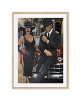 " Lovers in the Shadows " — Valeria Secret premium DAILE art gift set for art lovers with 1000-piece puzzle experience