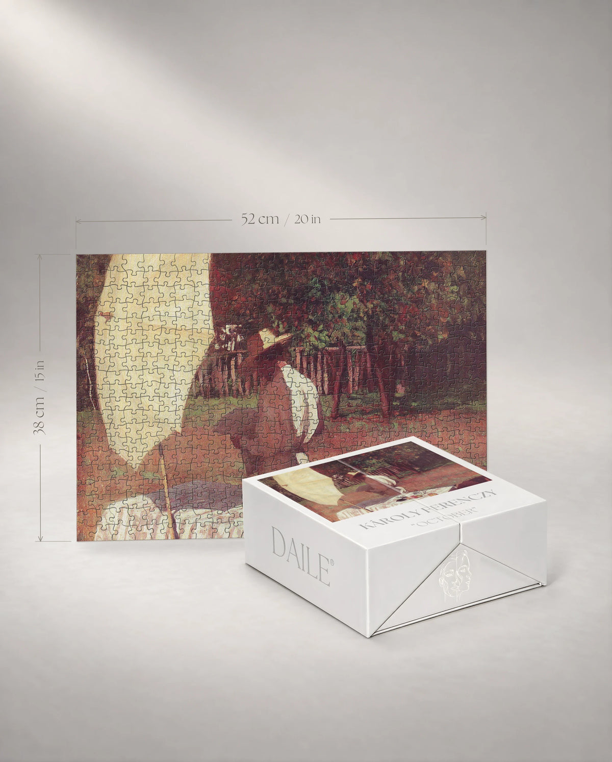 500-piece puzzle with the DAILE Mini gift box #set:mini-500