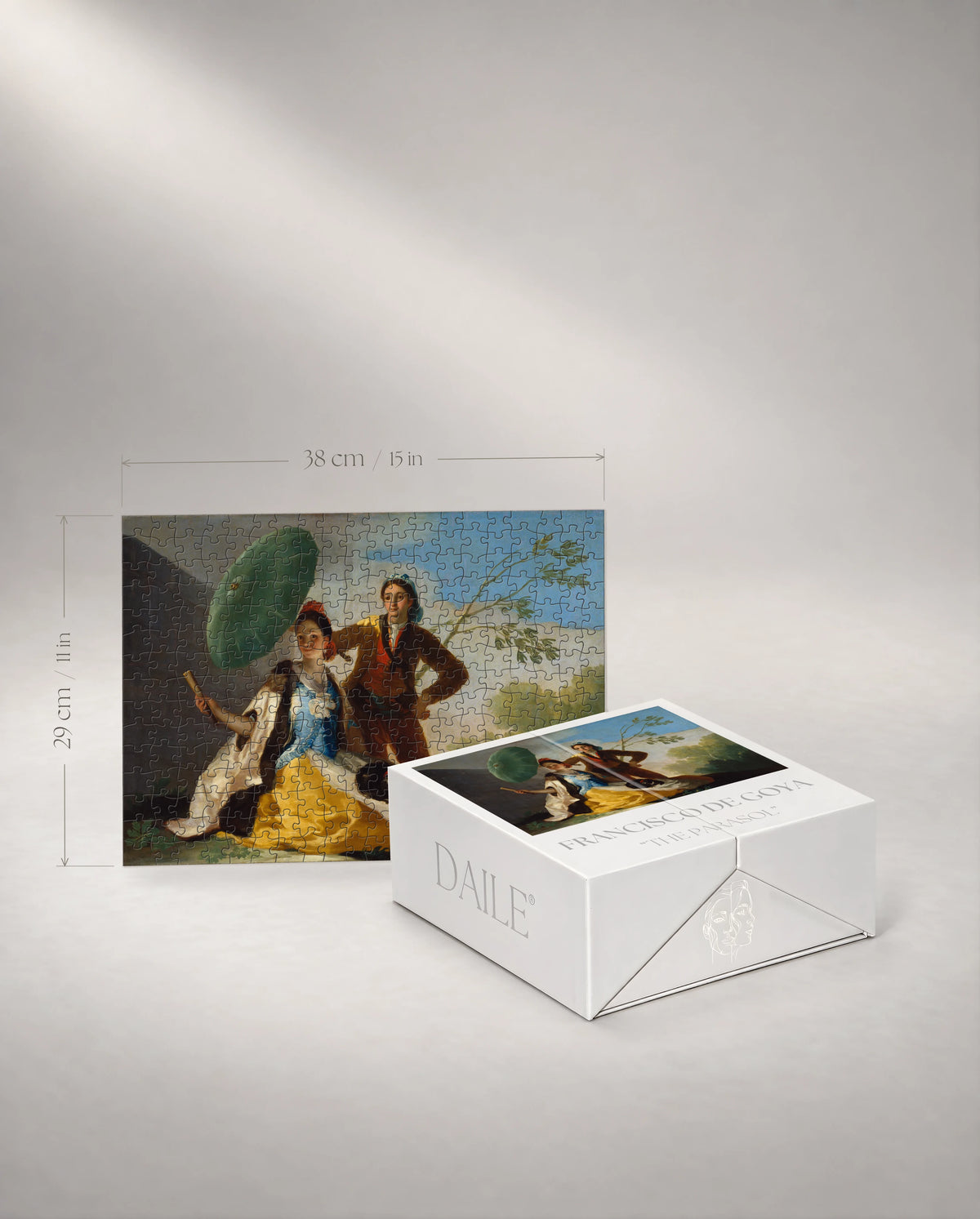 300-piece puzzle with the DAILE Mini gift box #set:mini-300