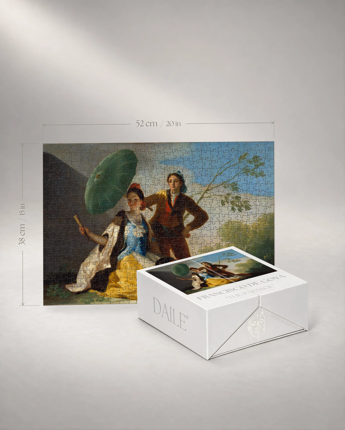 500-piece puzzle with the DAILE Mini gift box #set:mini-500