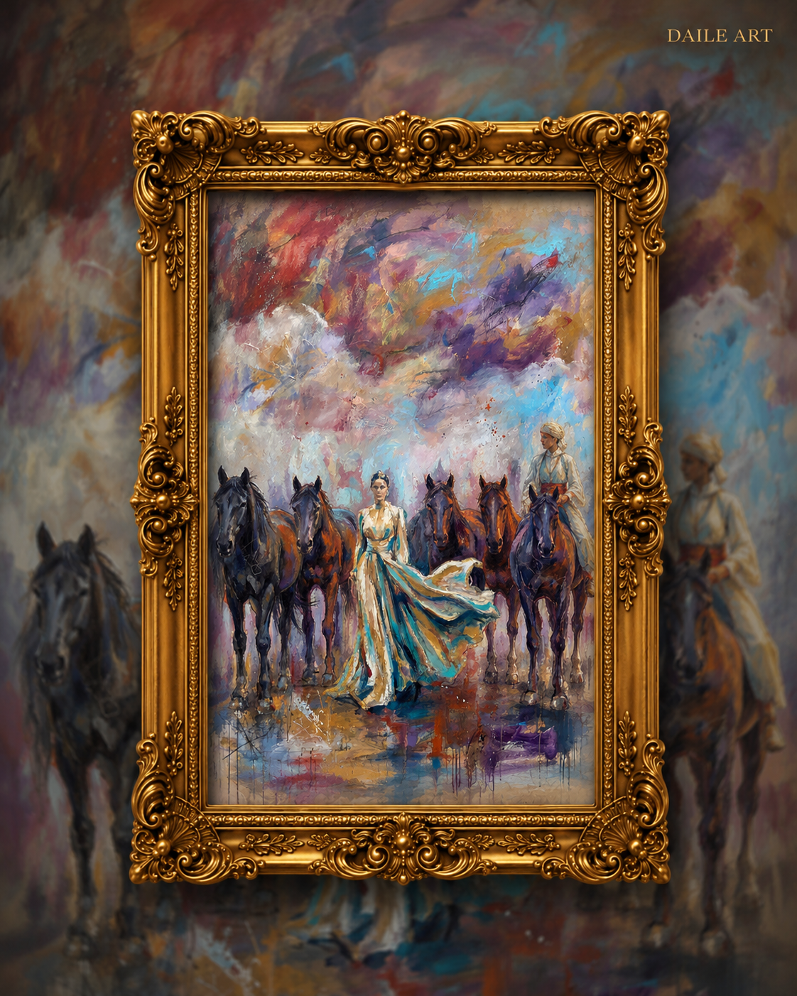 THE HERD & THE HEIRESS — (1000 pcs) | DAILE STUDIO