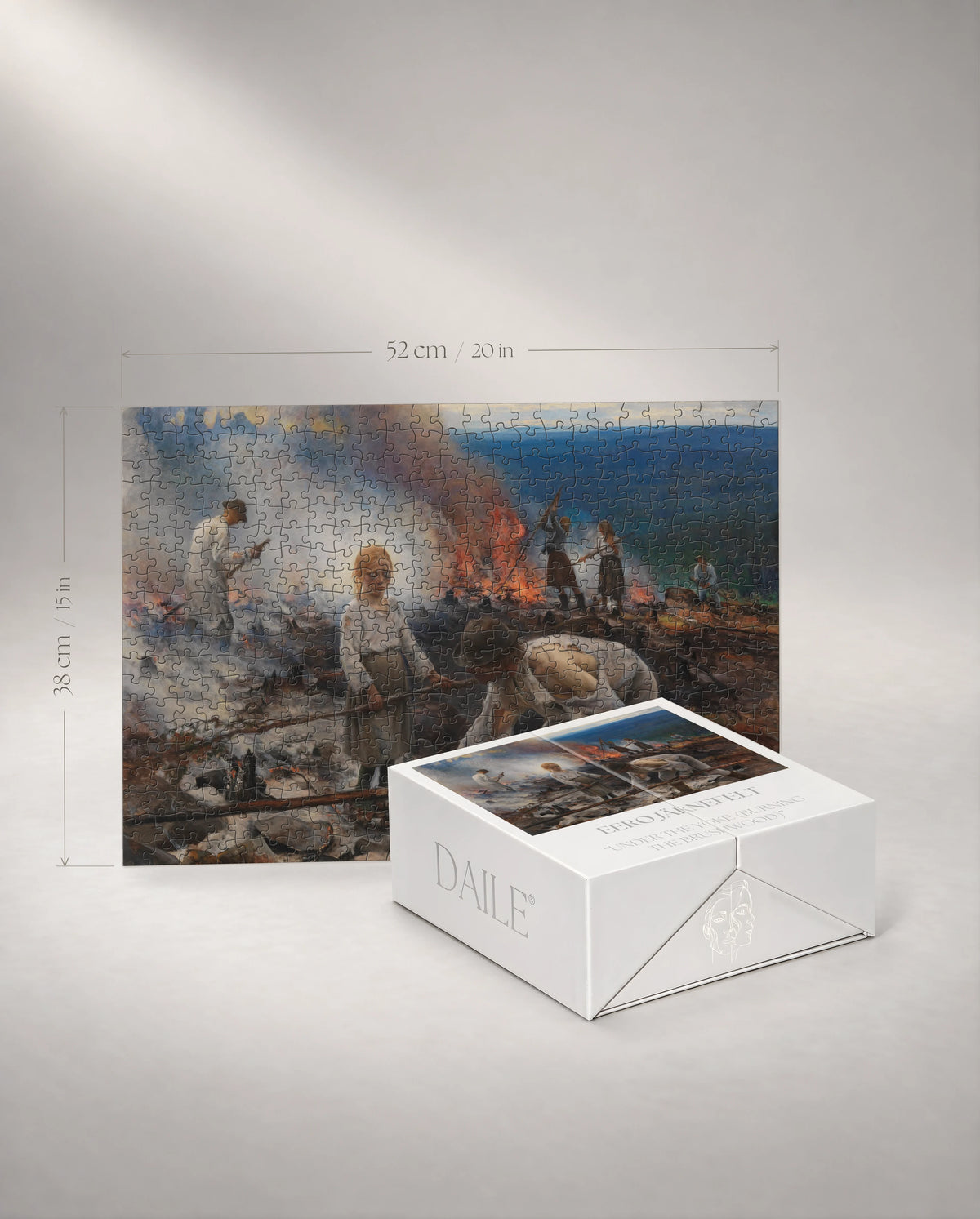 500-piece puzzle with the DAILE Mini gift box #set:mini-500